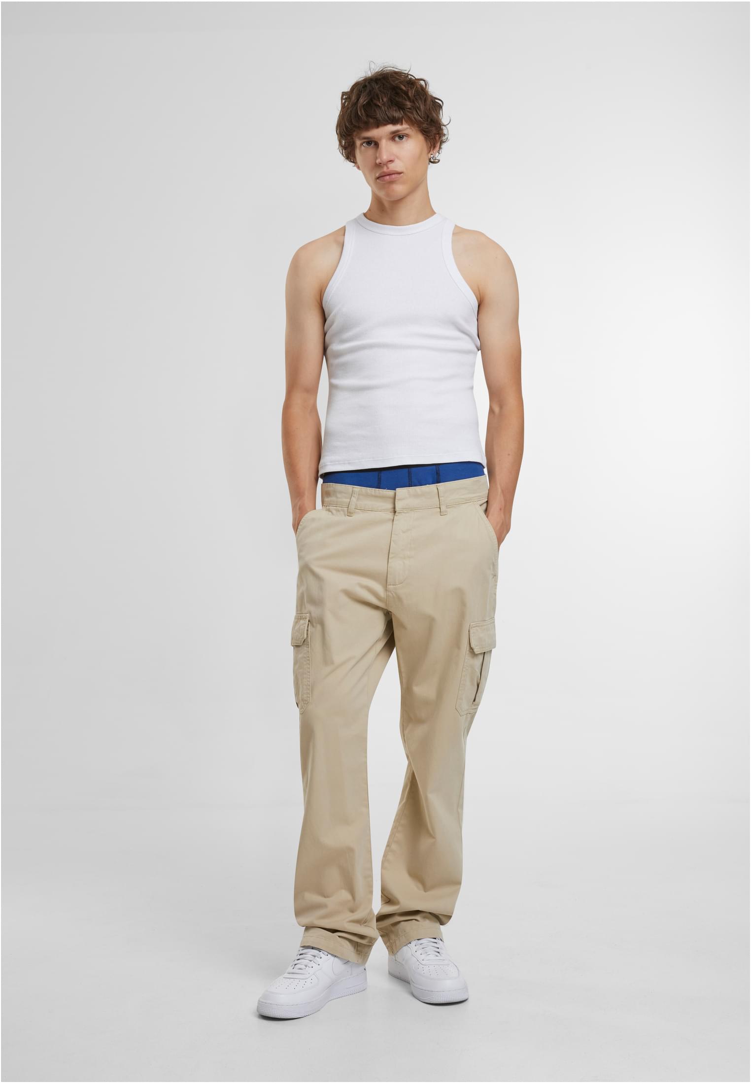 Straight Leg Cargo Pants | sand