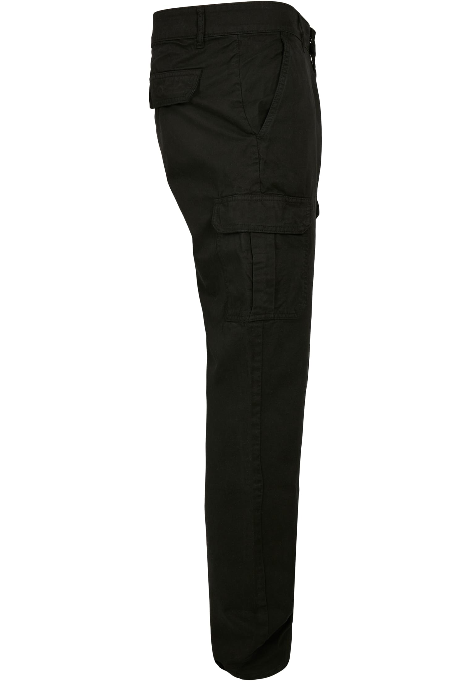 Straight Leg Cargo Pants | black