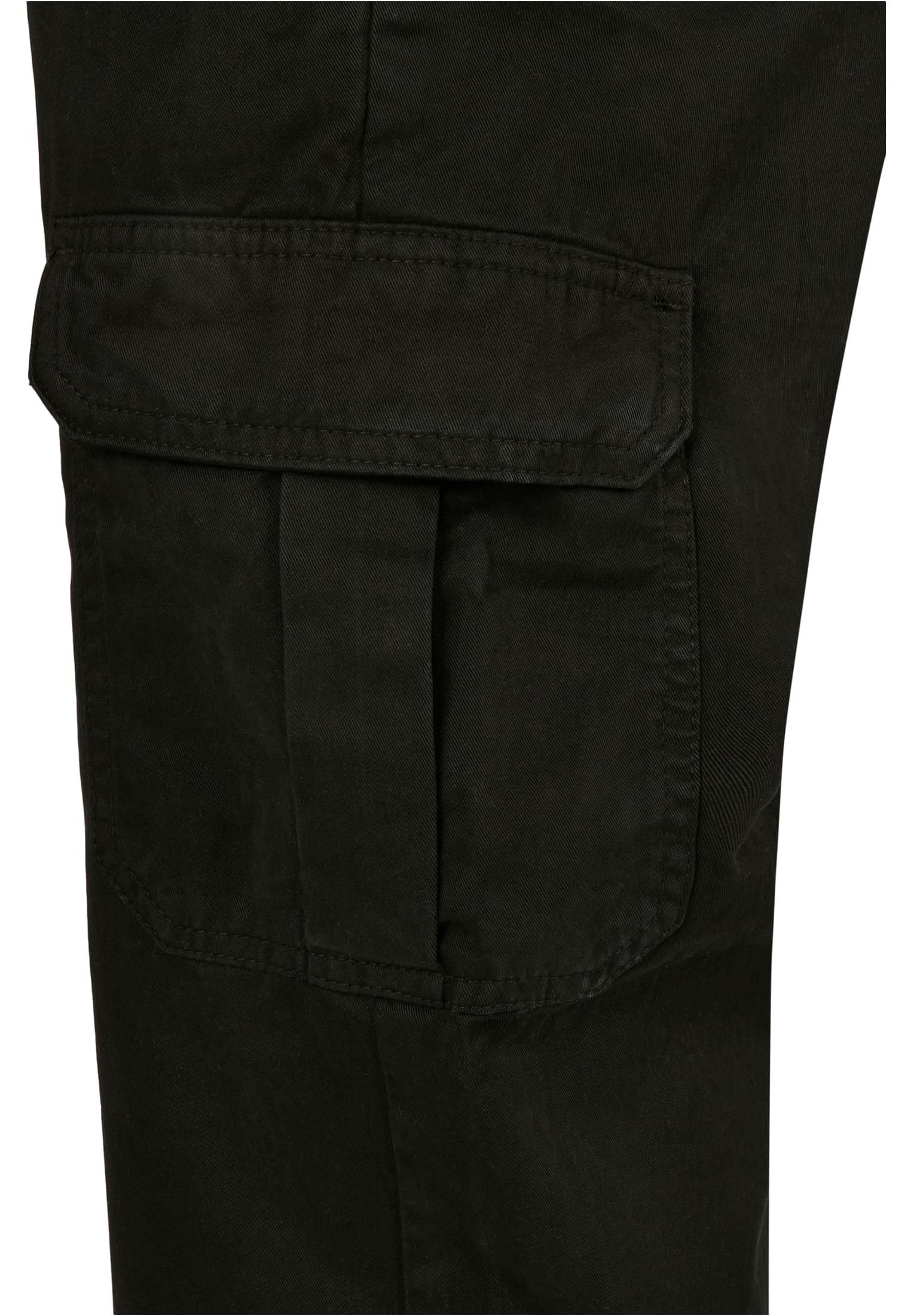 Straight Leg Cargo Pants | black