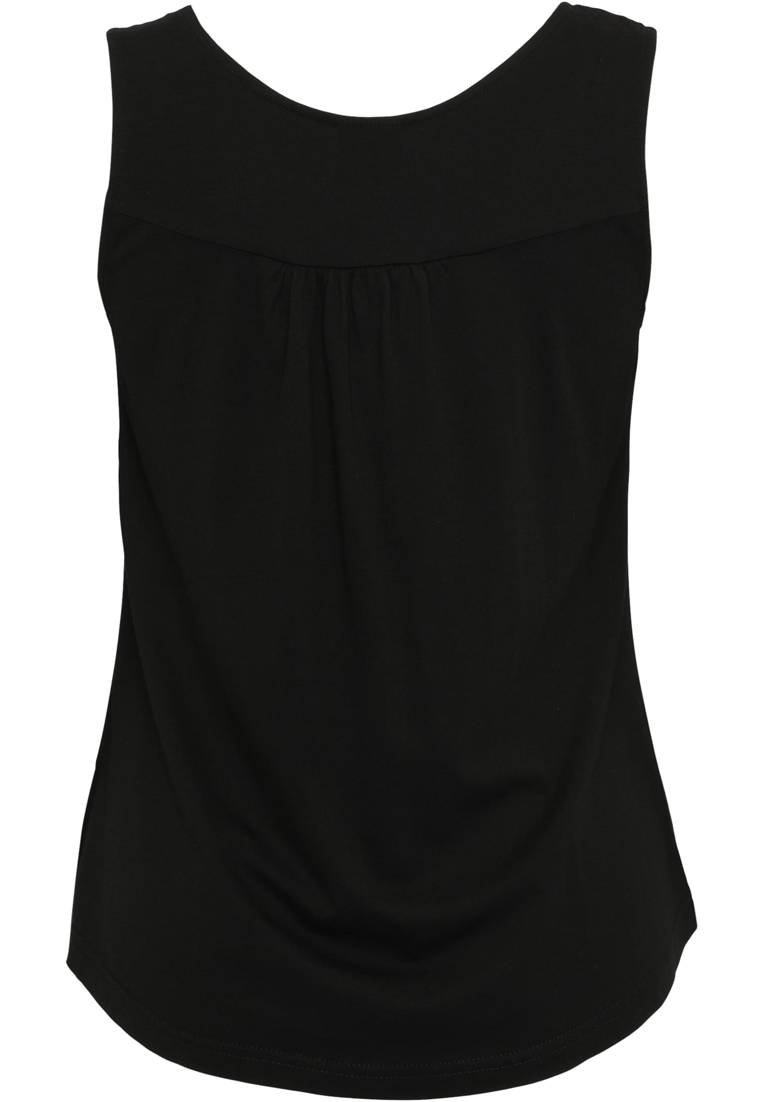 Ladies Viscose Button Up Top | black