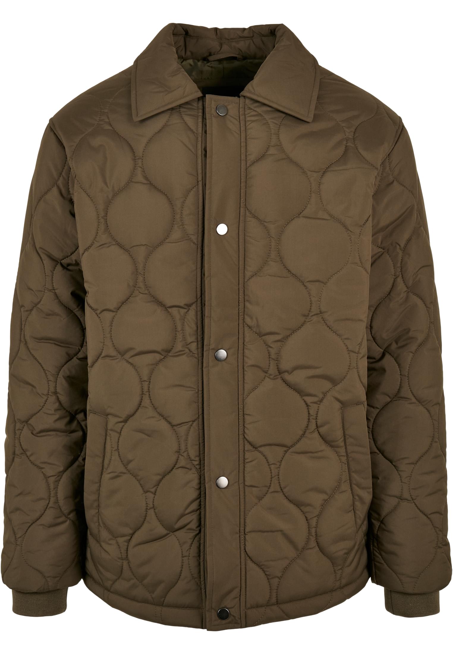 Quilted Coach Jacket | olive