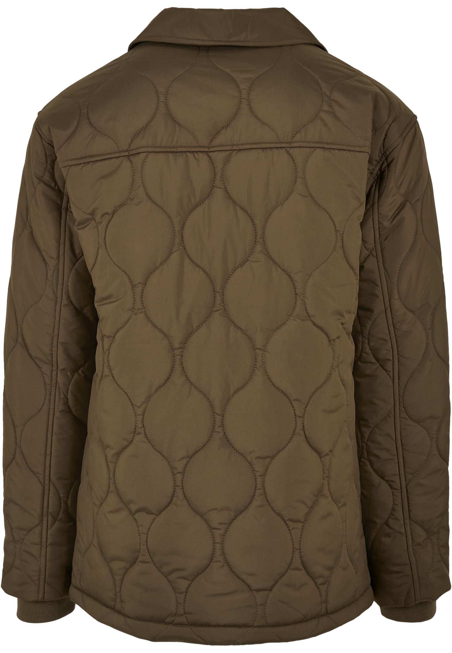 Quilted Coach Jacket | olive