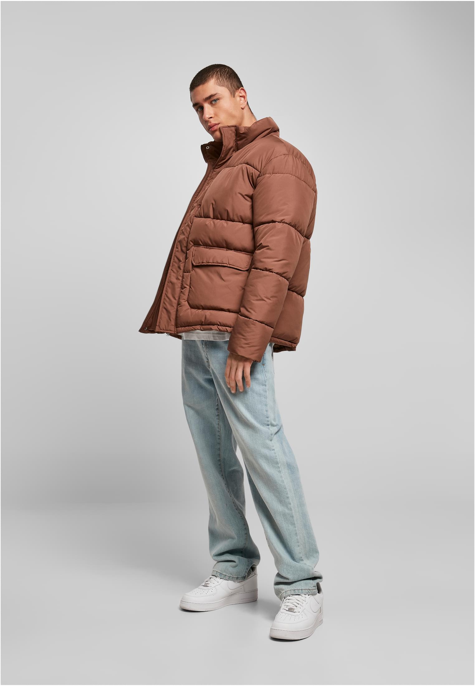 Short Puffer Jacket | bark