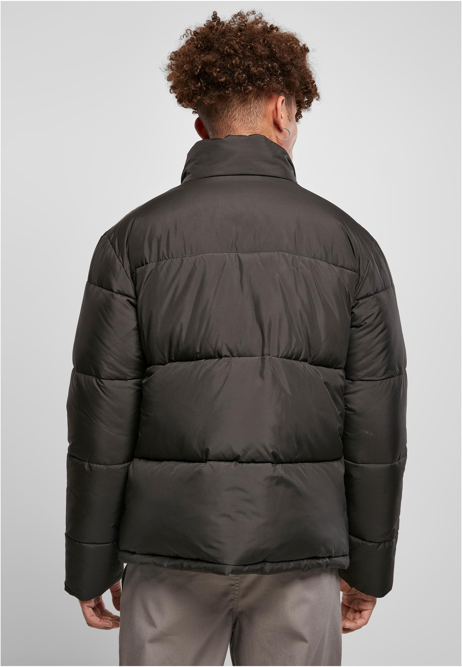 Short Puffer Jacket | black