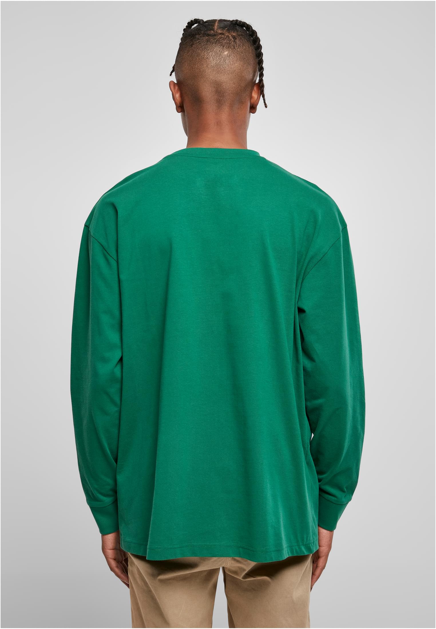 Heavy Oversized Pocket Longsleeve | green