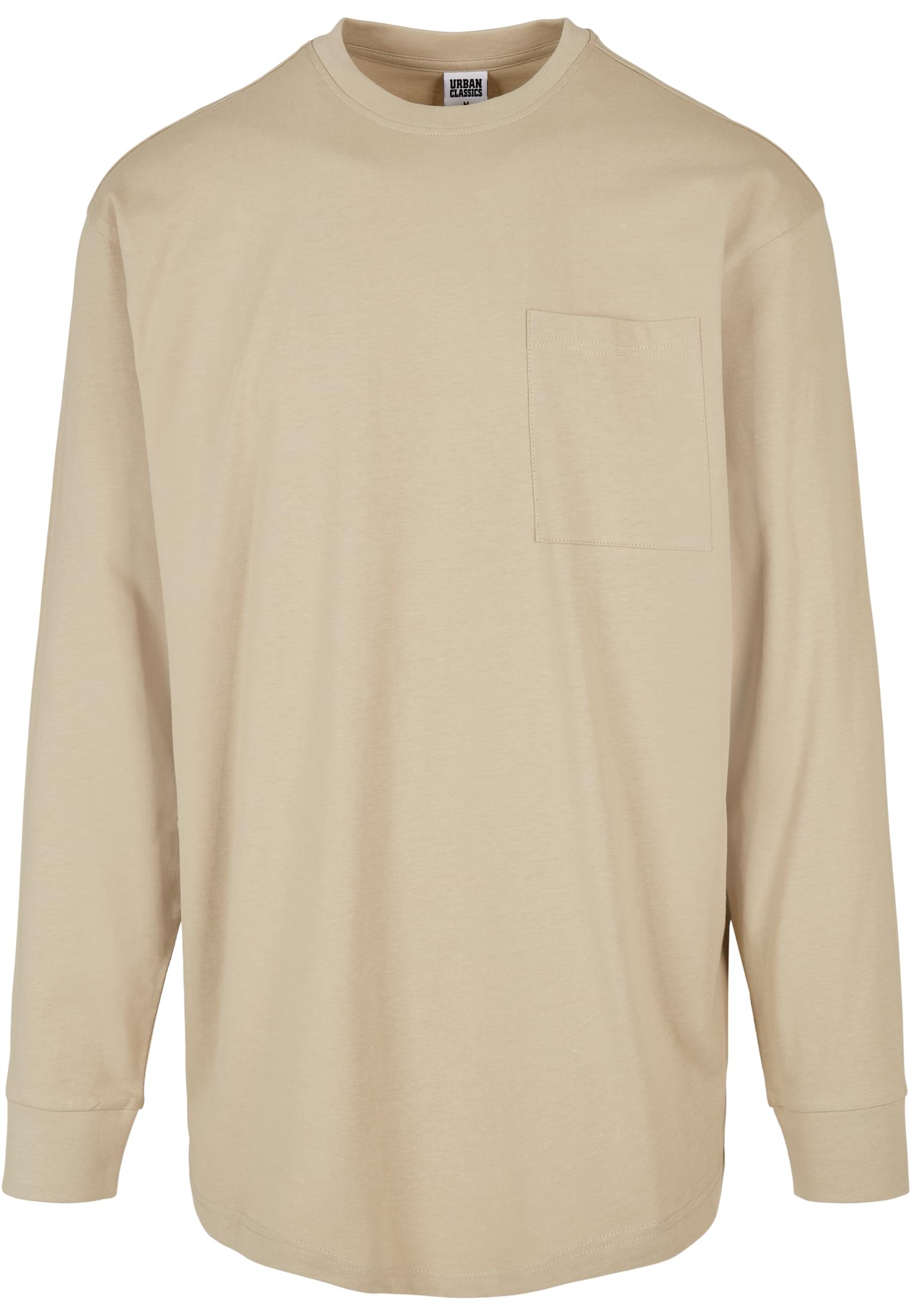 Heavy Oversized Pocket Longsleeve | concrete