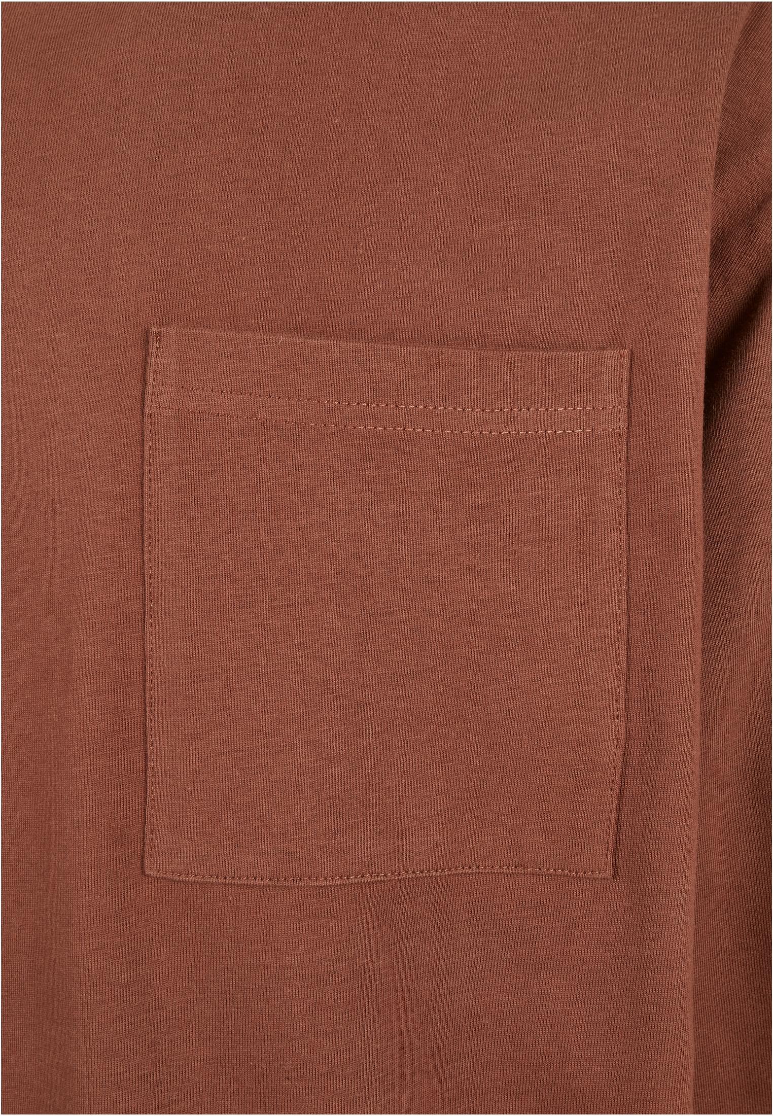 Heavy Oversized Pocket Longsleeve | bark