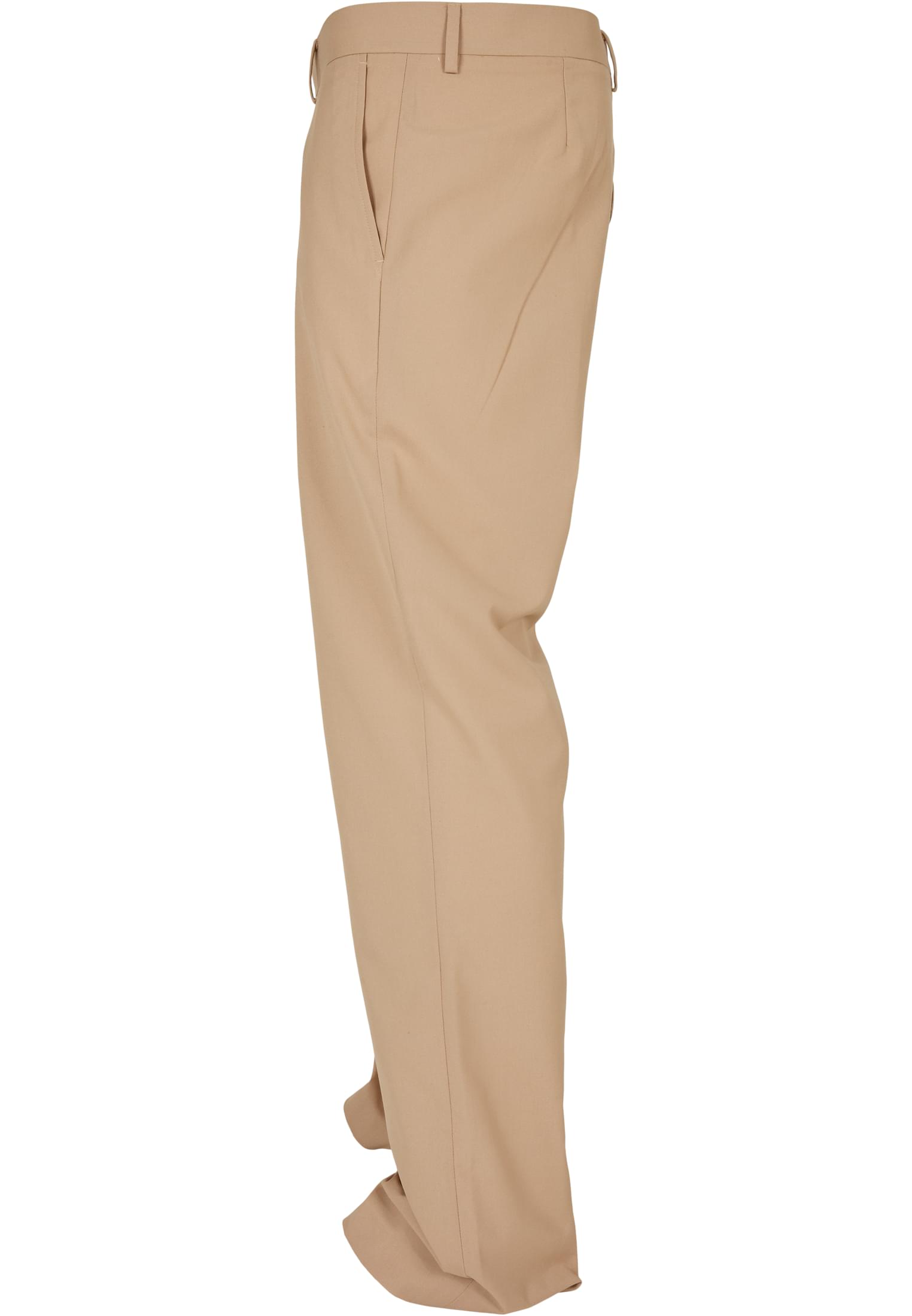 Straight Pleat-Front Trousers | unionbeige