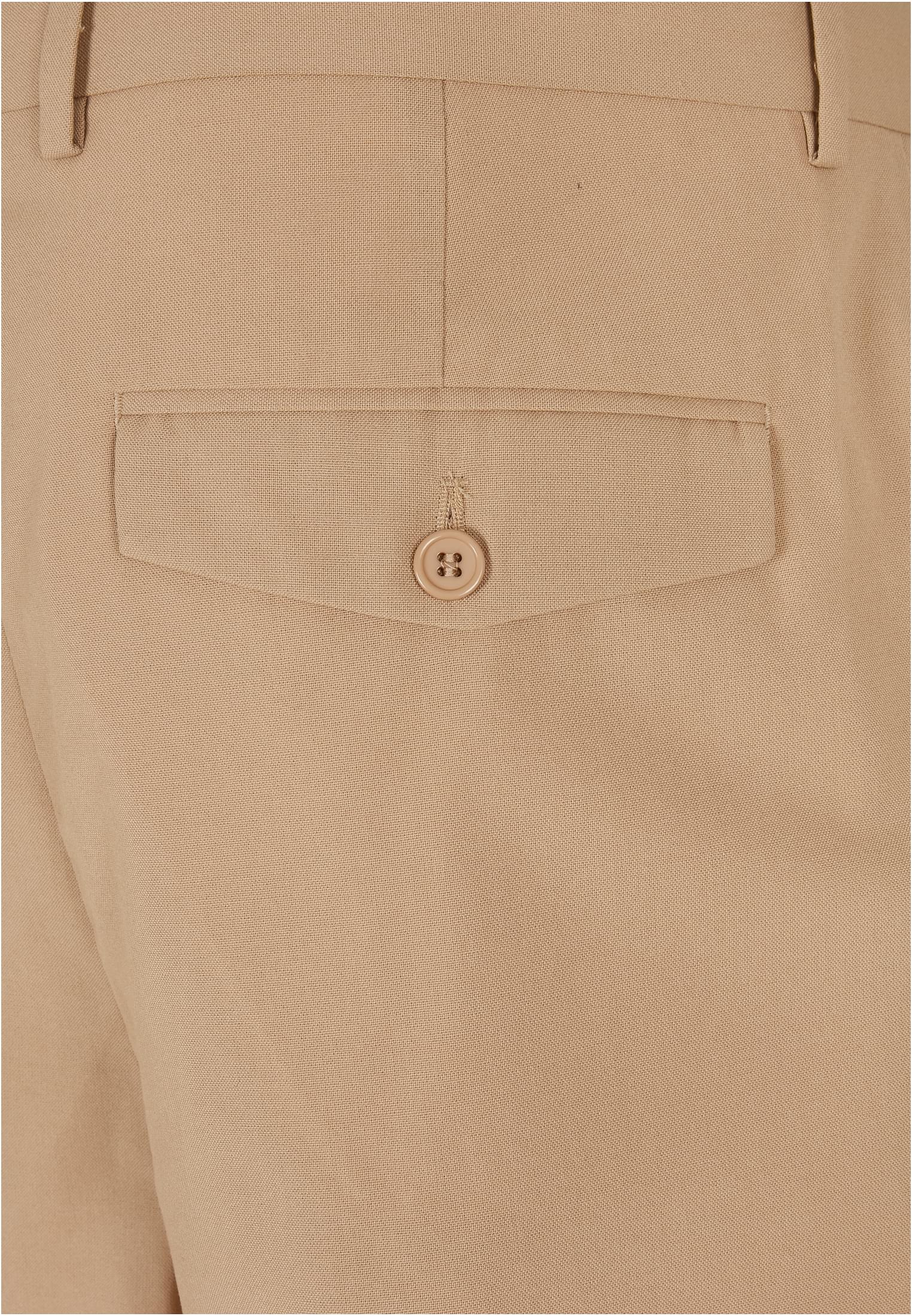 Straight Pleat-Front Trousers | unionbeige