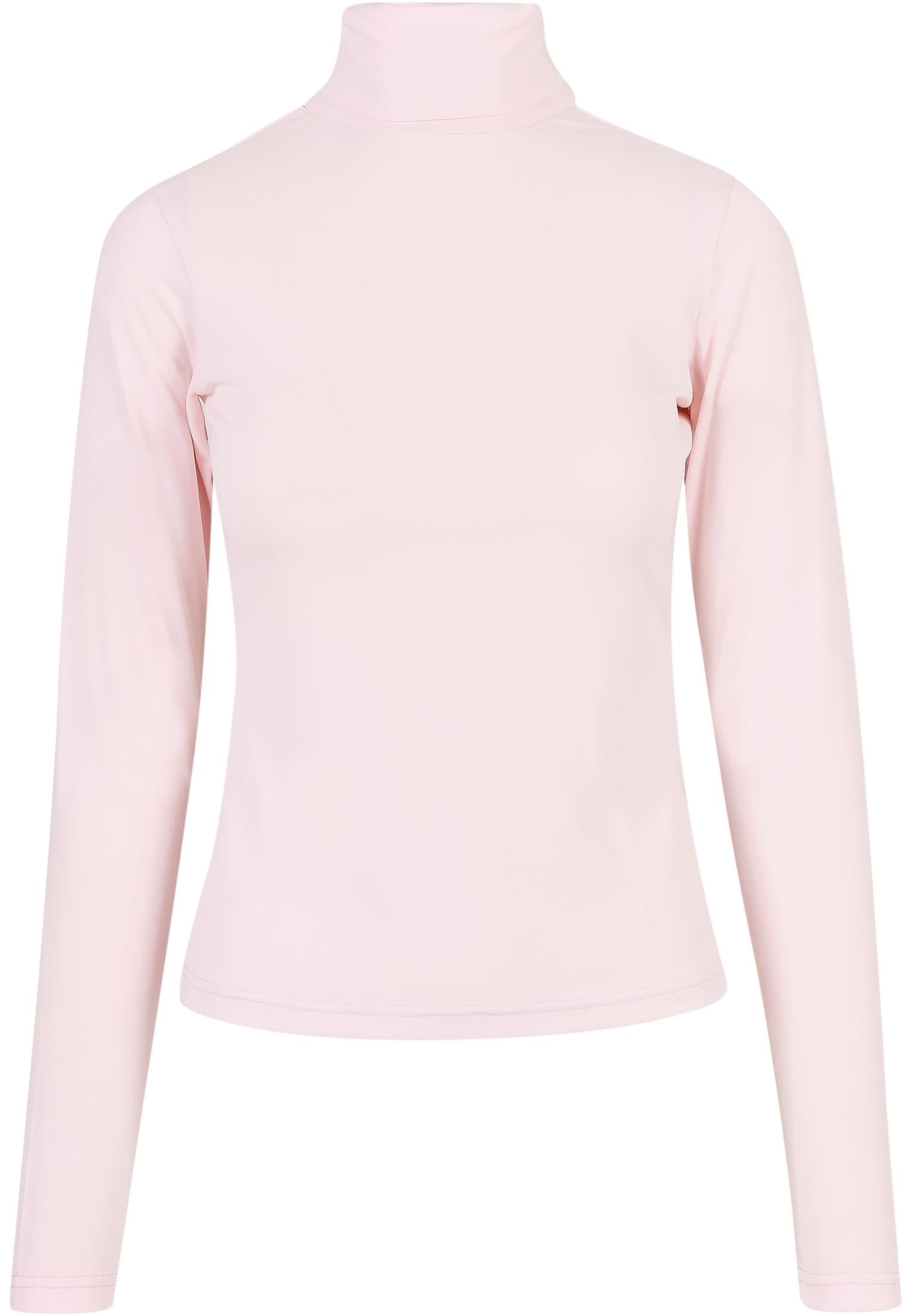 Ladies Modal Turtleneck Longsleeve | pink