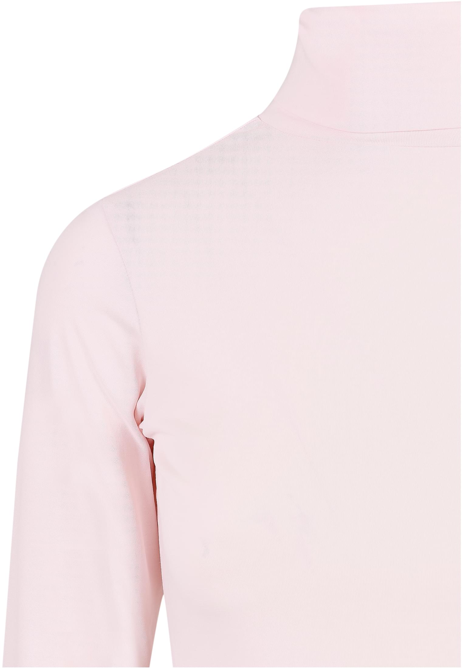 Ladies Modal Turtleneck Longsleeve | pink