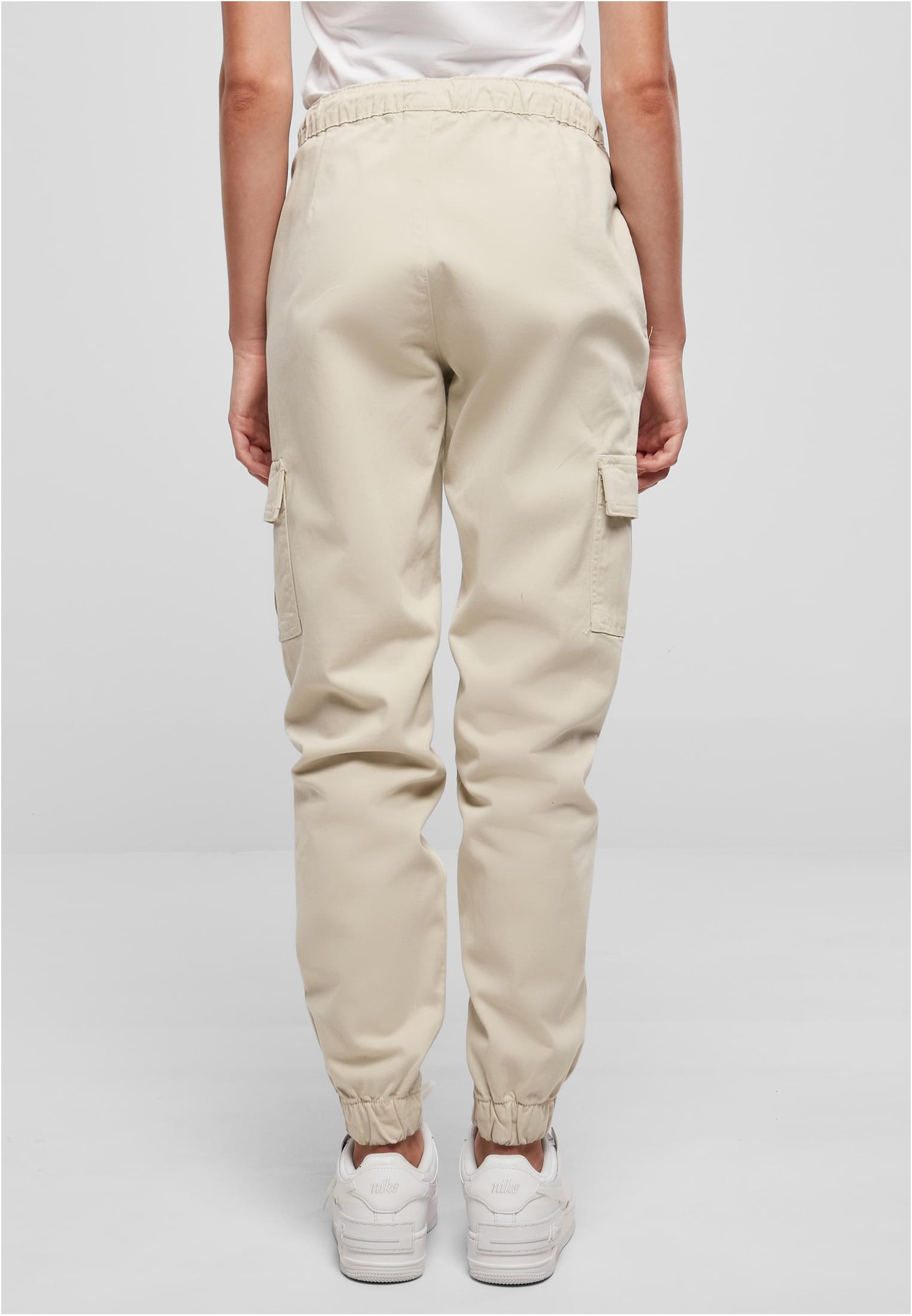 Ladies High Waist Cargo Comfort Jogging Pants | softseagrass