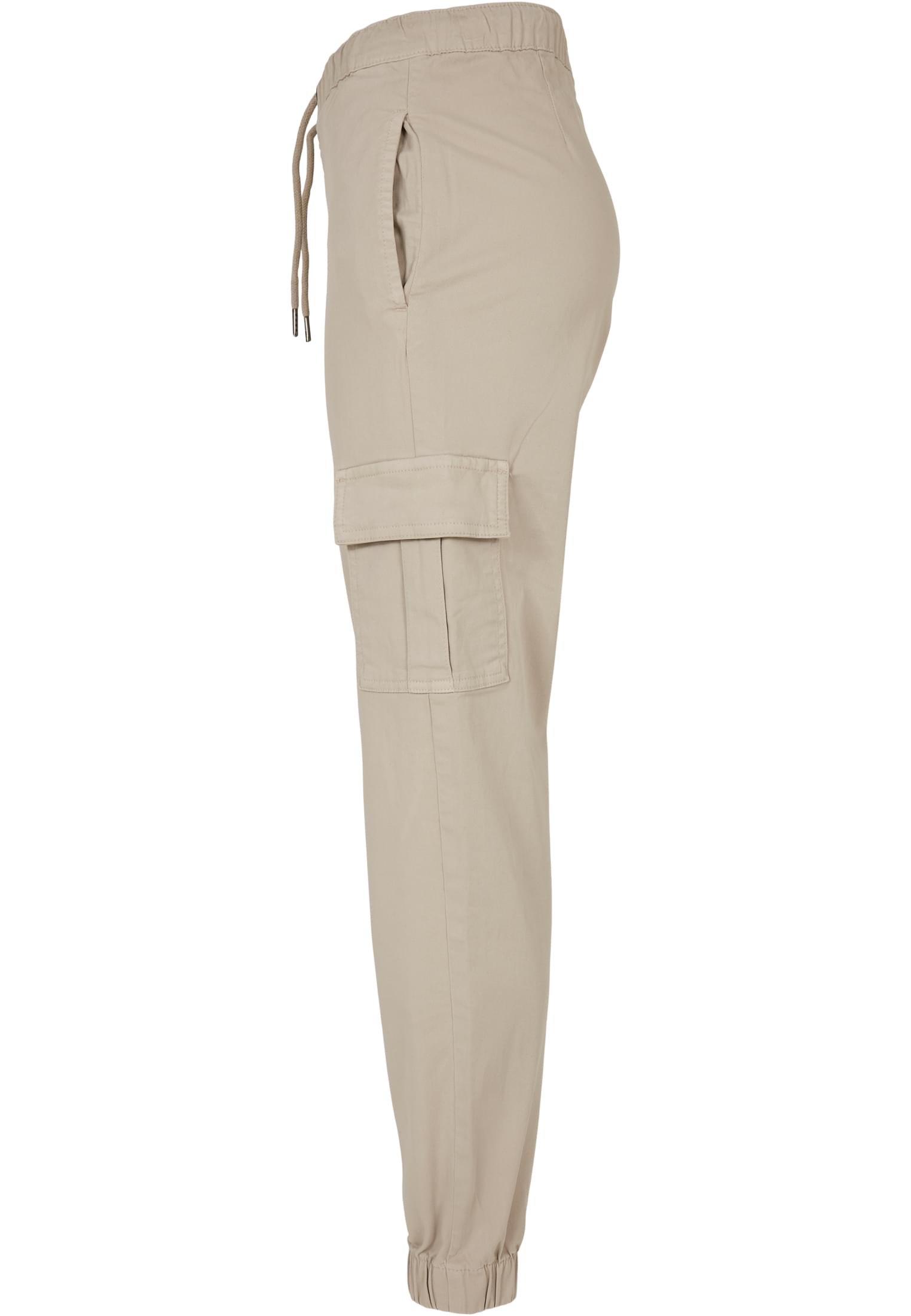 Ladies High Waist Cargo Comfort Jogging Pants | softseagrass