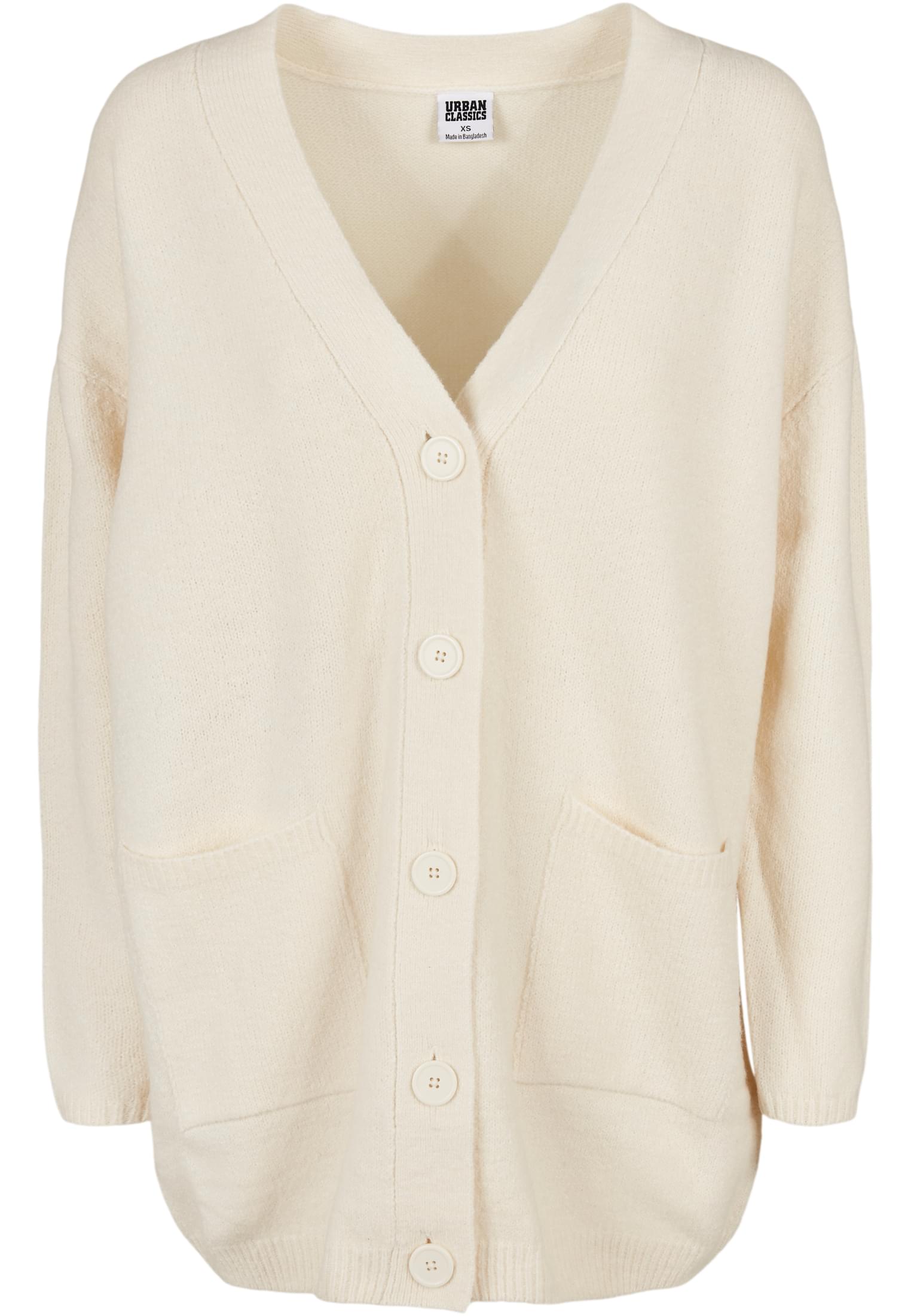 Ladies Chunky Fluffy Knit Cardigan | whitesand