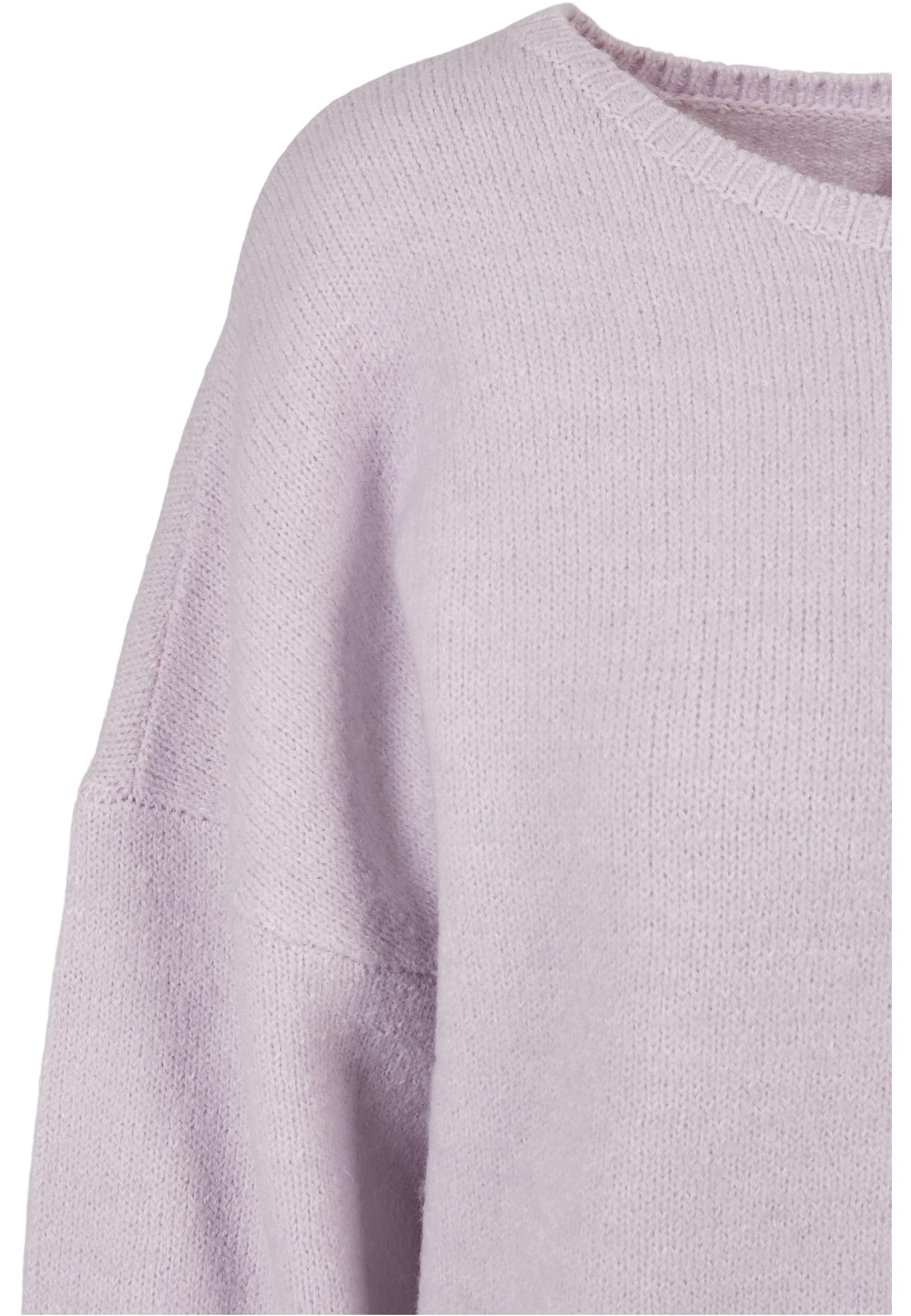 Ladies Chunky Fluffy Sweater | softlilac