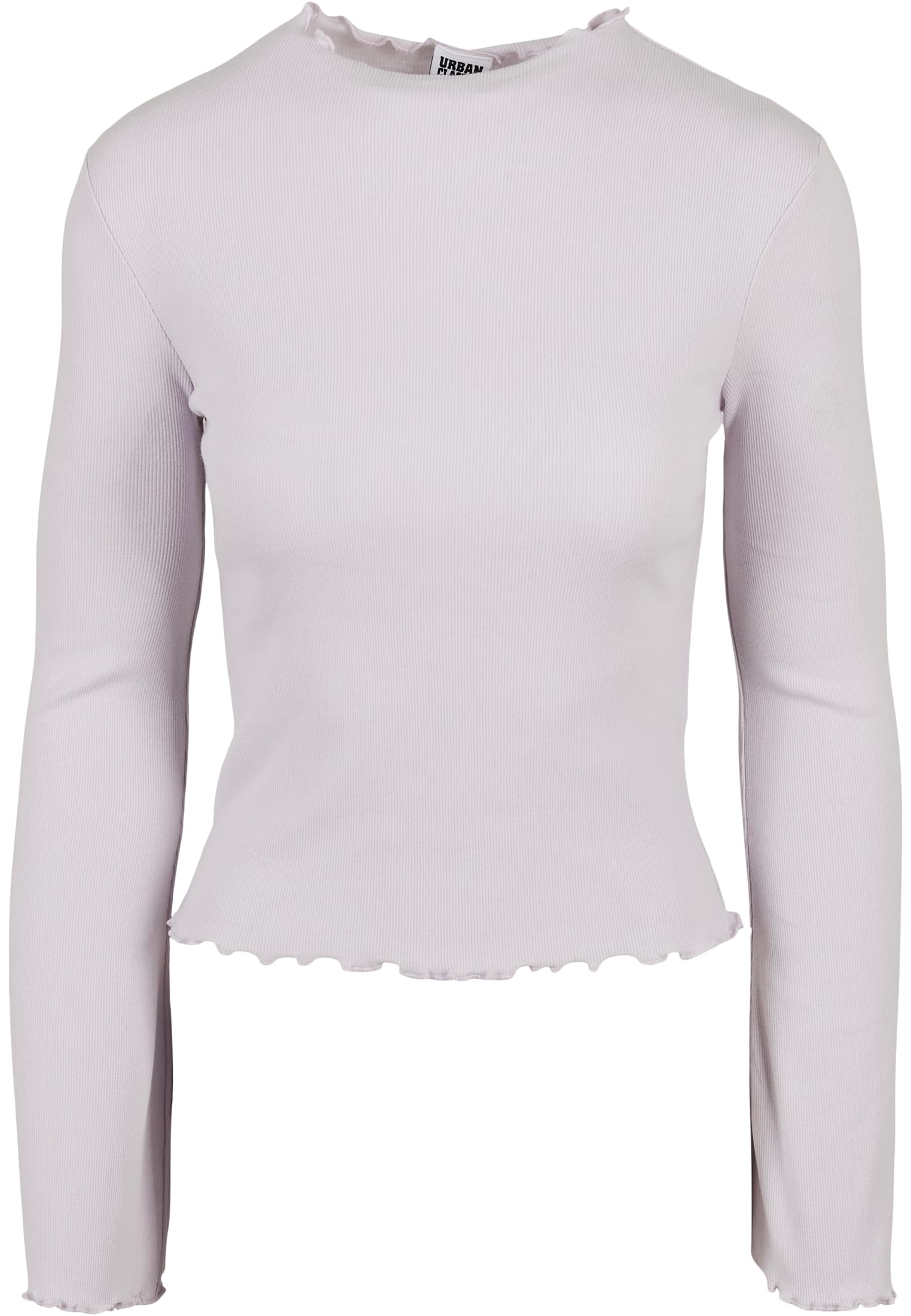 Ladies Rib Turtelneck Longsleeve | softlilac