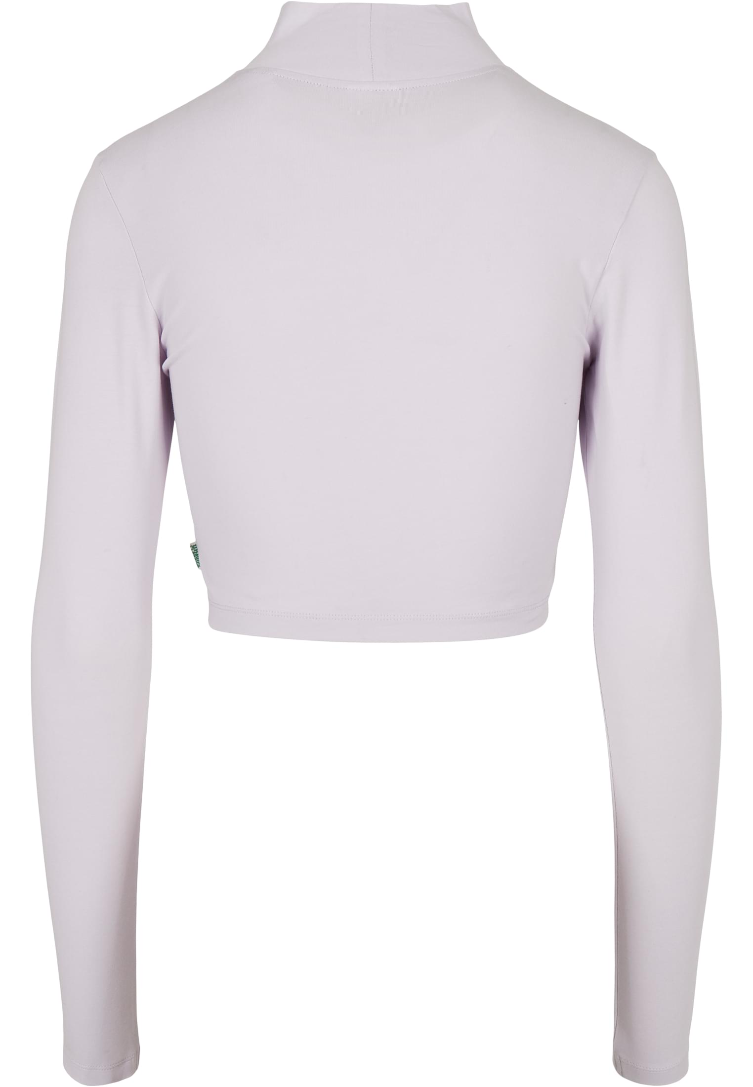 Ladies Organic Cropped Turtelneck Longsleeve | softlilac