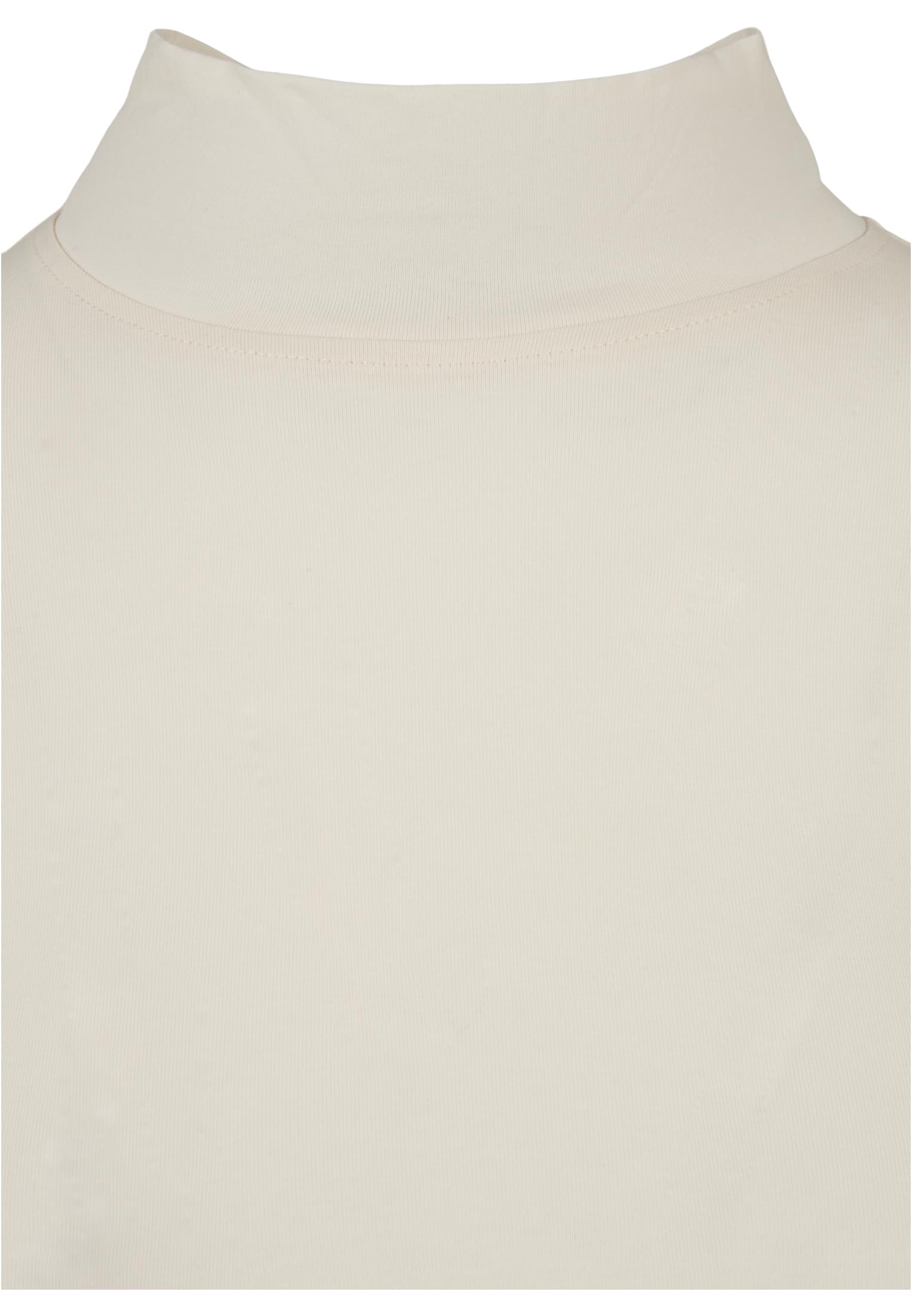 Ladies Organic Cropped Turtelneck Longsleeve | whitesand