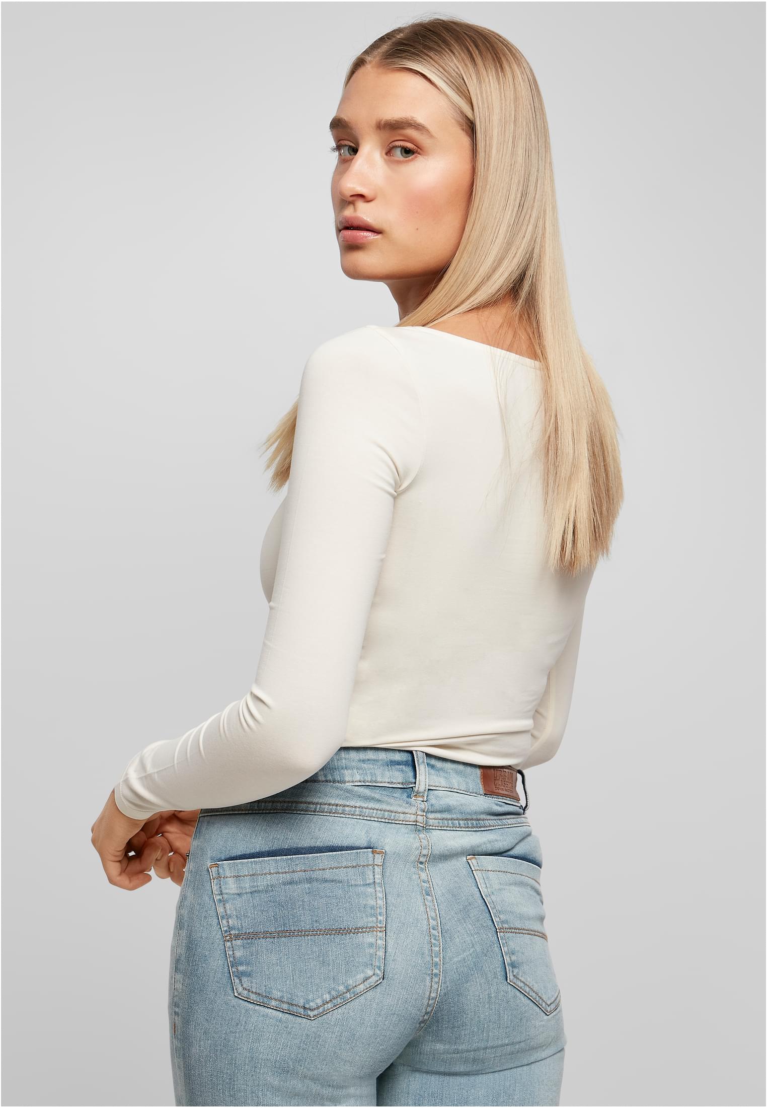 Ladies Organic Longsleeve Body | whitesand