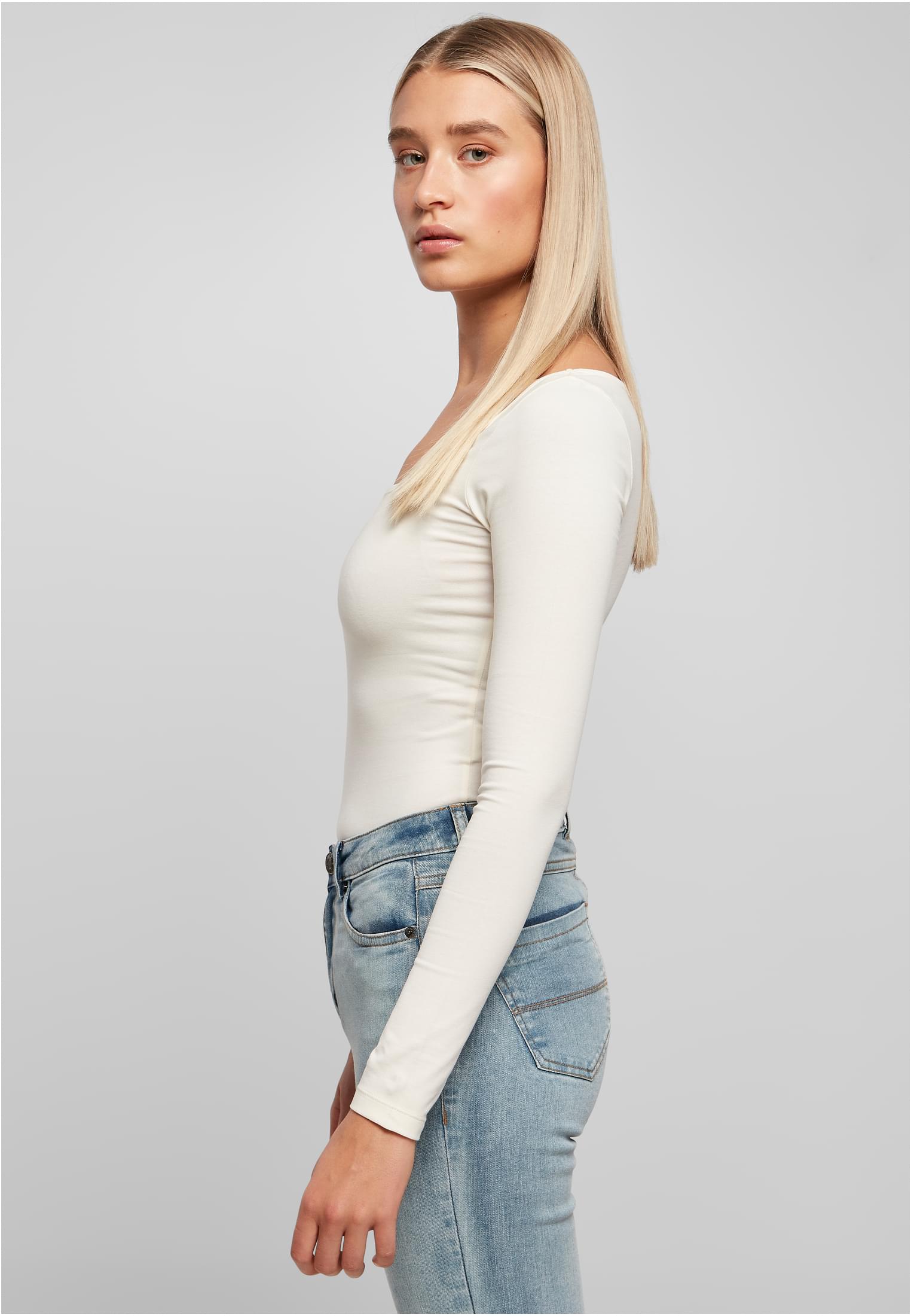 Ladies Organic Longsleeve Body | whitesand