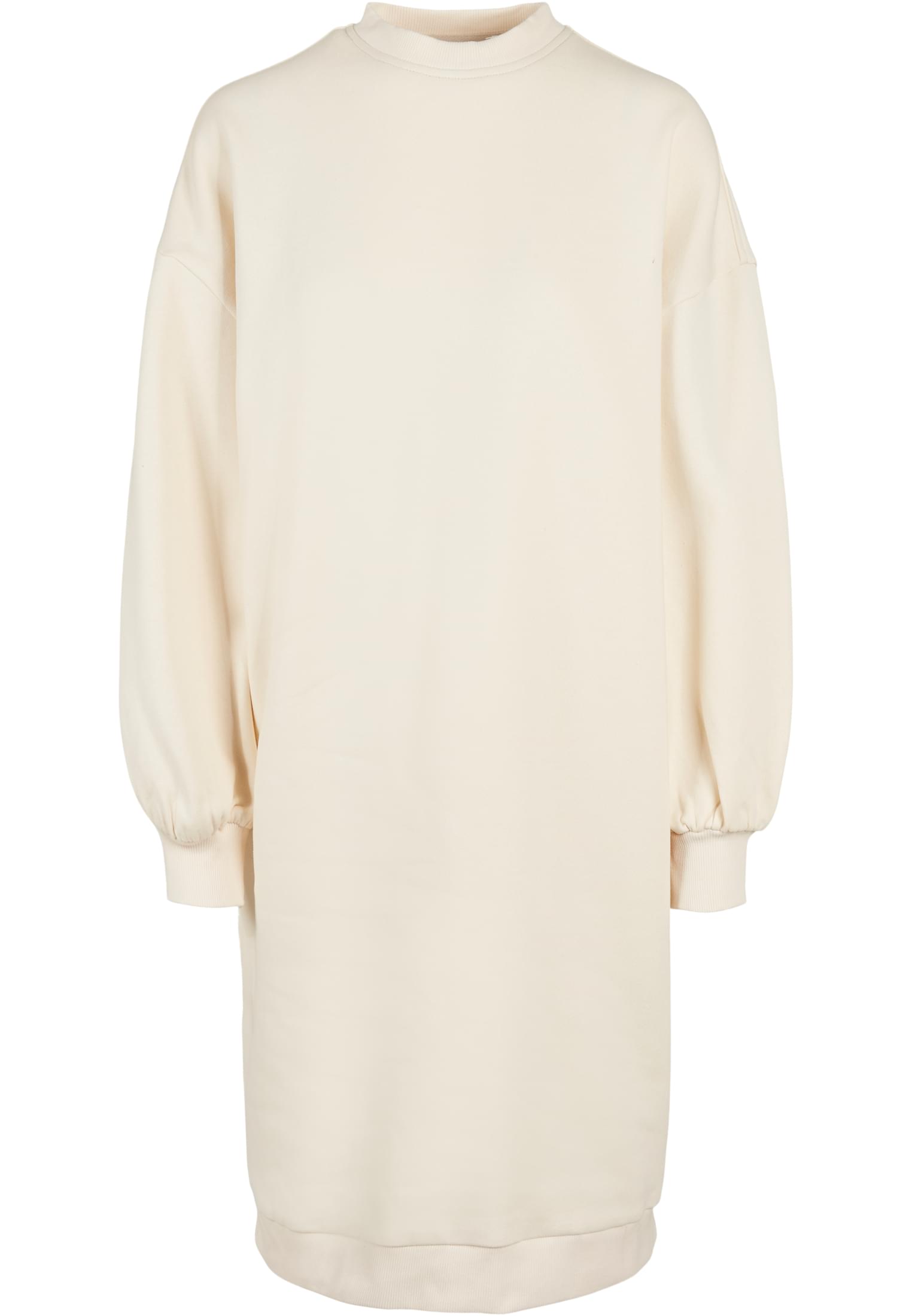 Ladies Organic Oversized Midi Crewneck Dress | whitesand