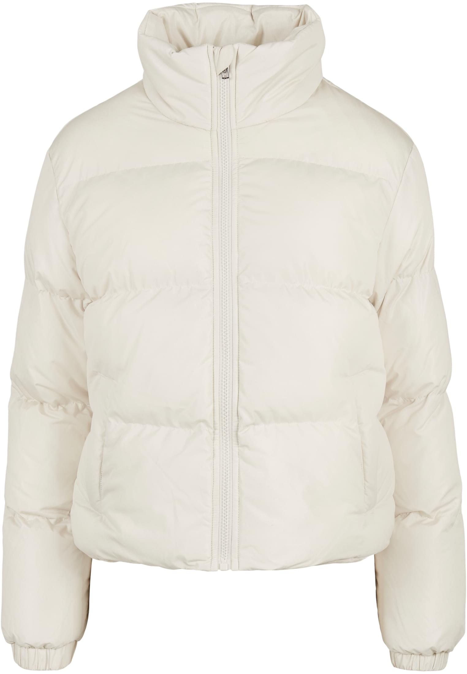 Ladies Short Peached Puffer Jacket | whitesand