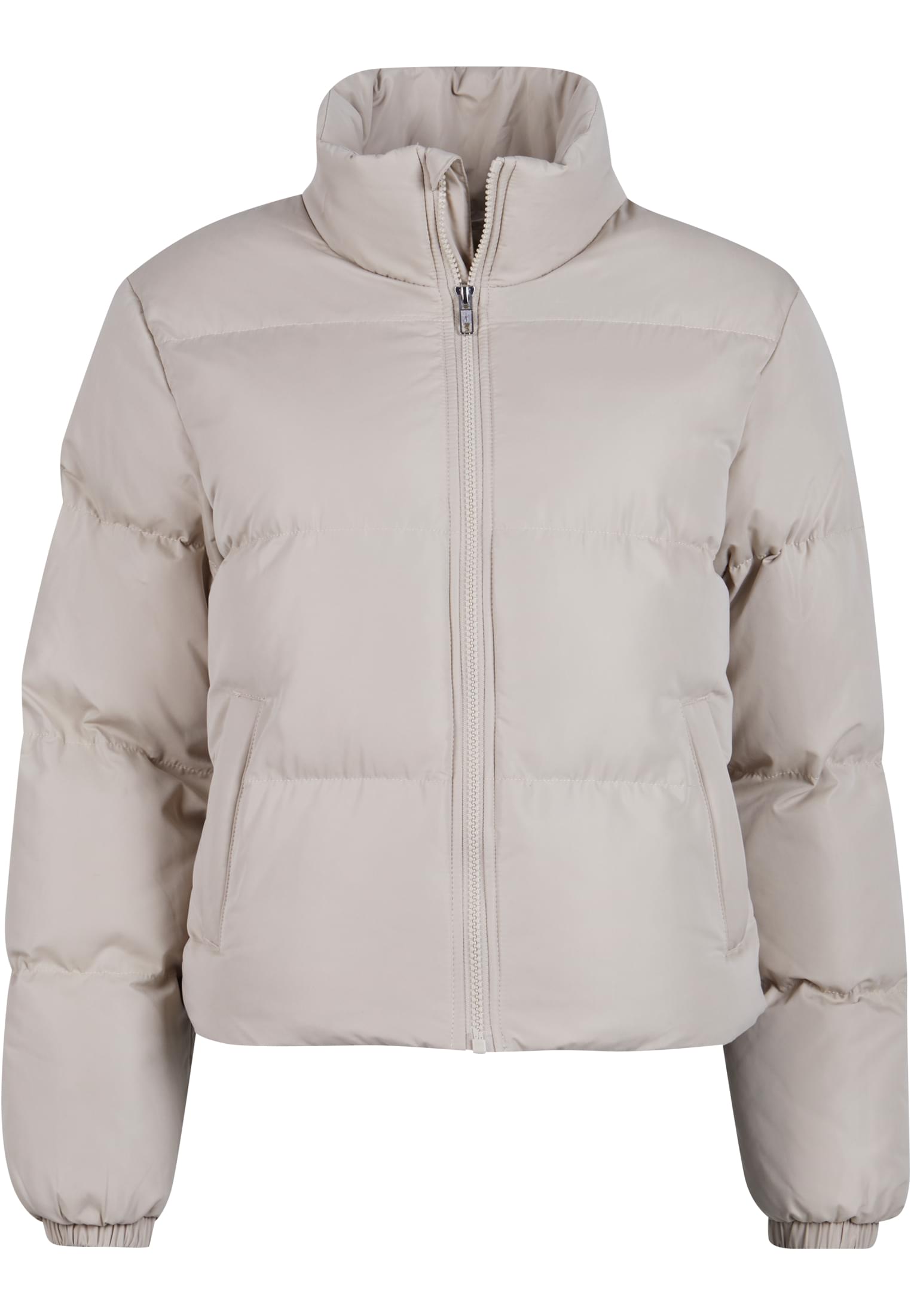 Ladies Short Peached Puffer Jacket | wetsand