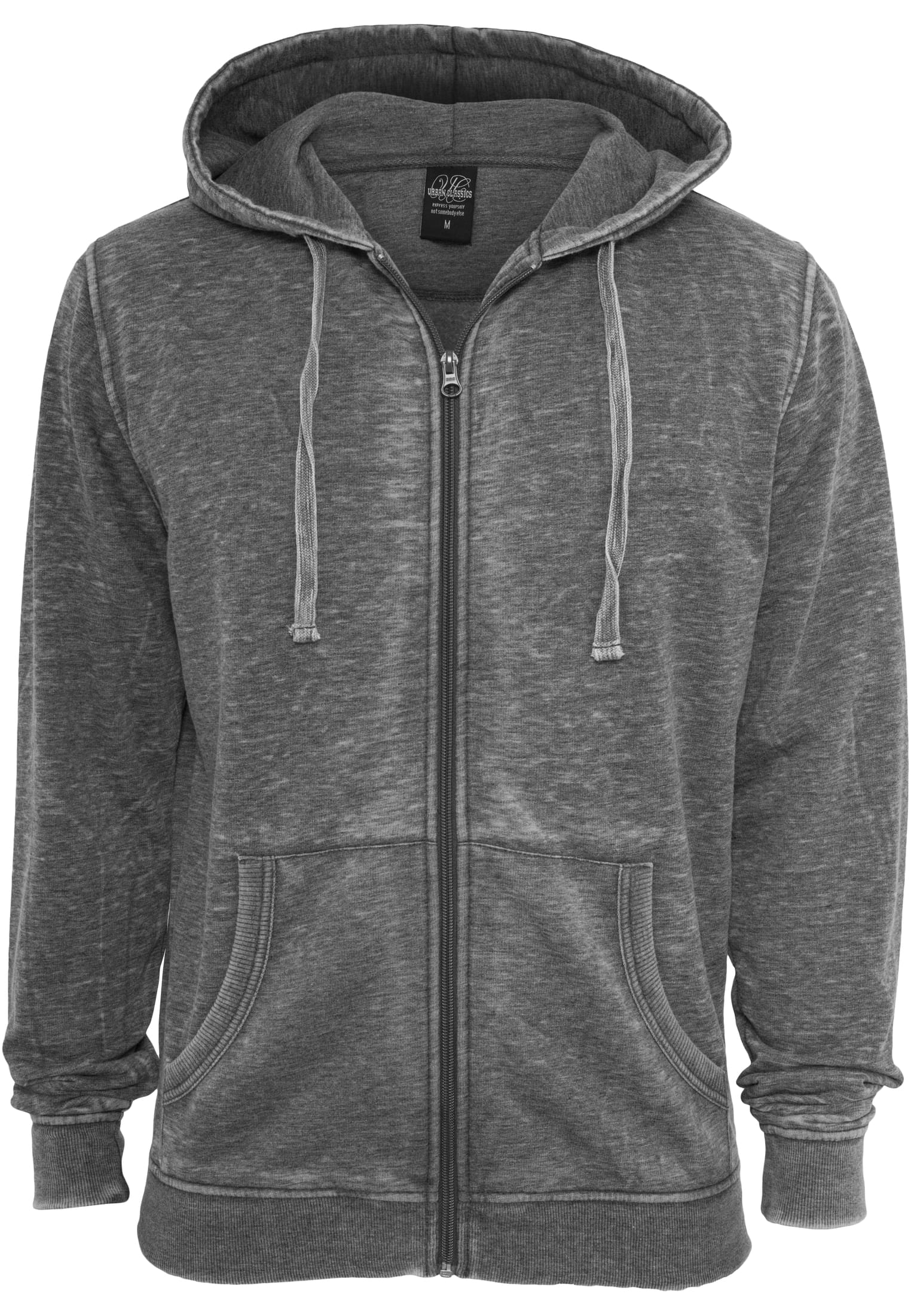 Burnout Zip Hoody | darkgrey