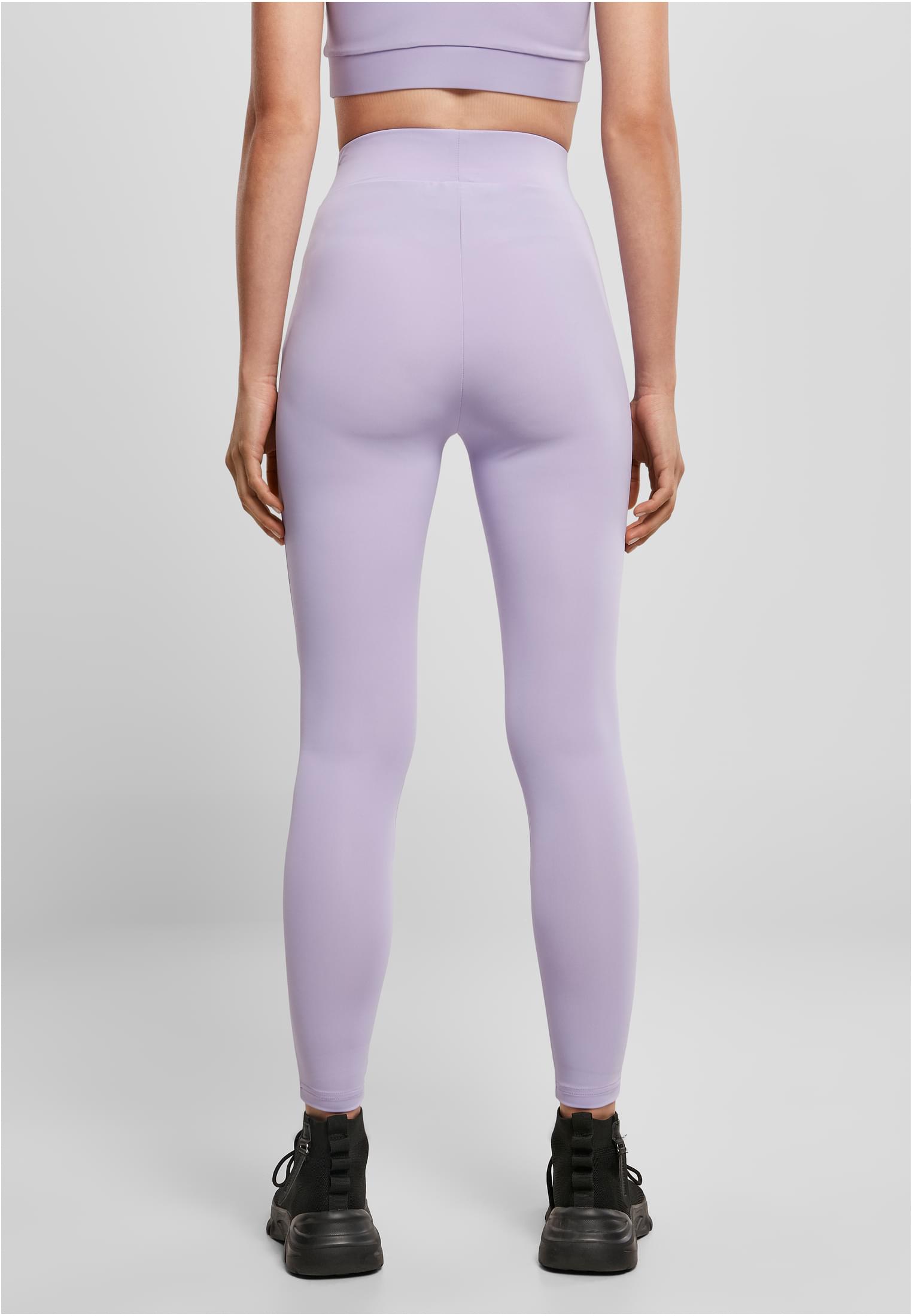 Ladies High Waist Tech Leggings | lavender