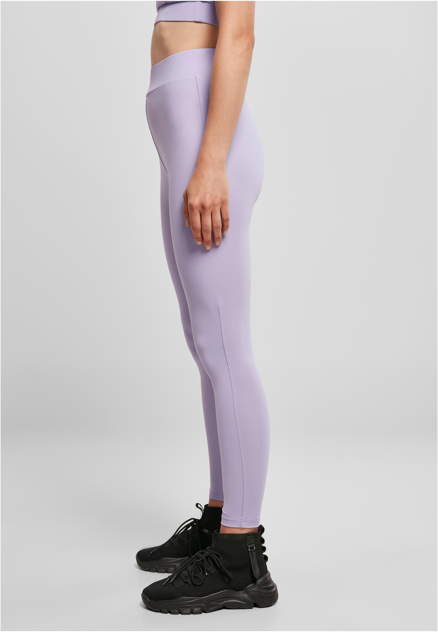 Ladies High Waist Tech Leggings | lavender