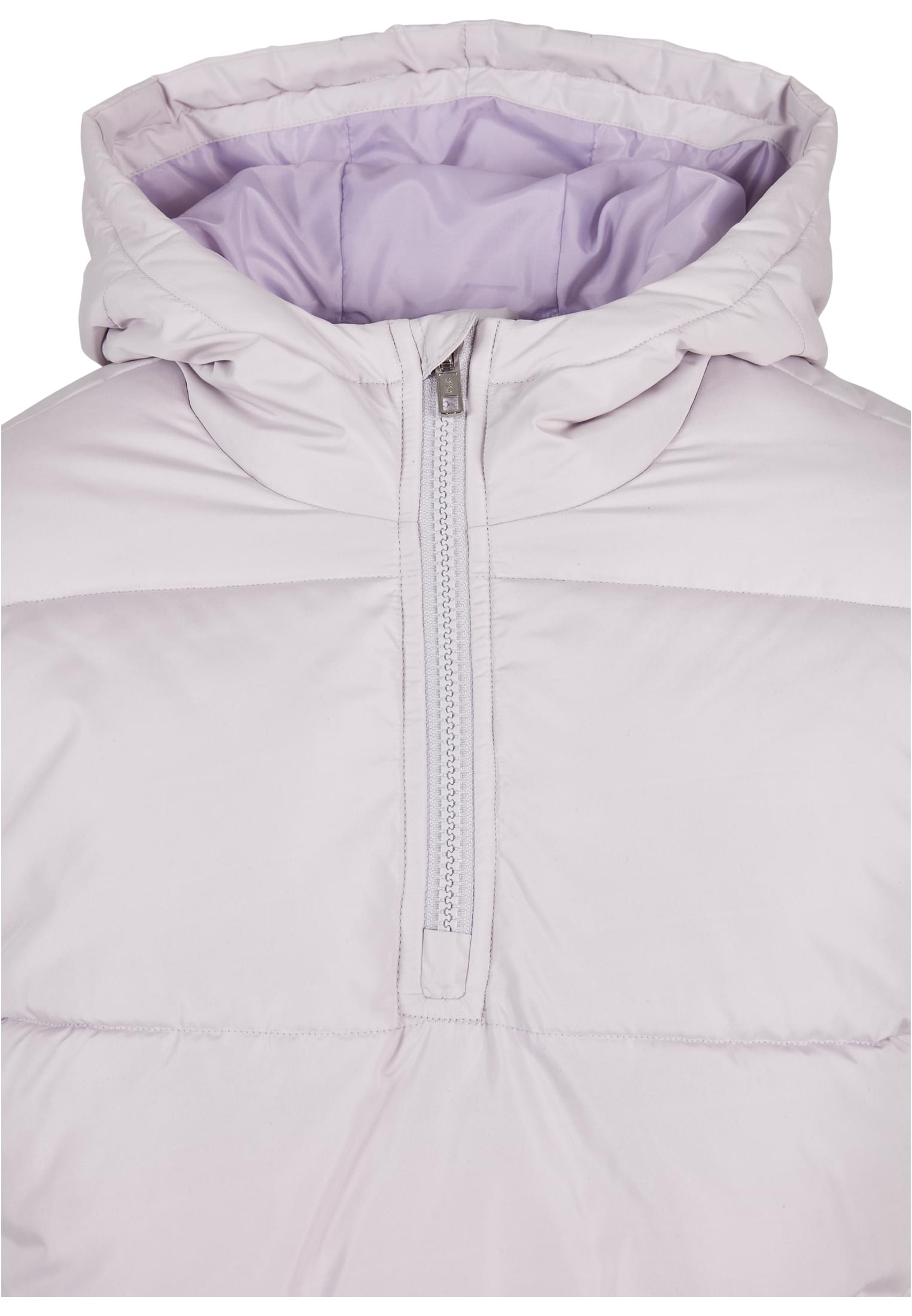 Ladies Puffer Pull Over Jacket | softlilac