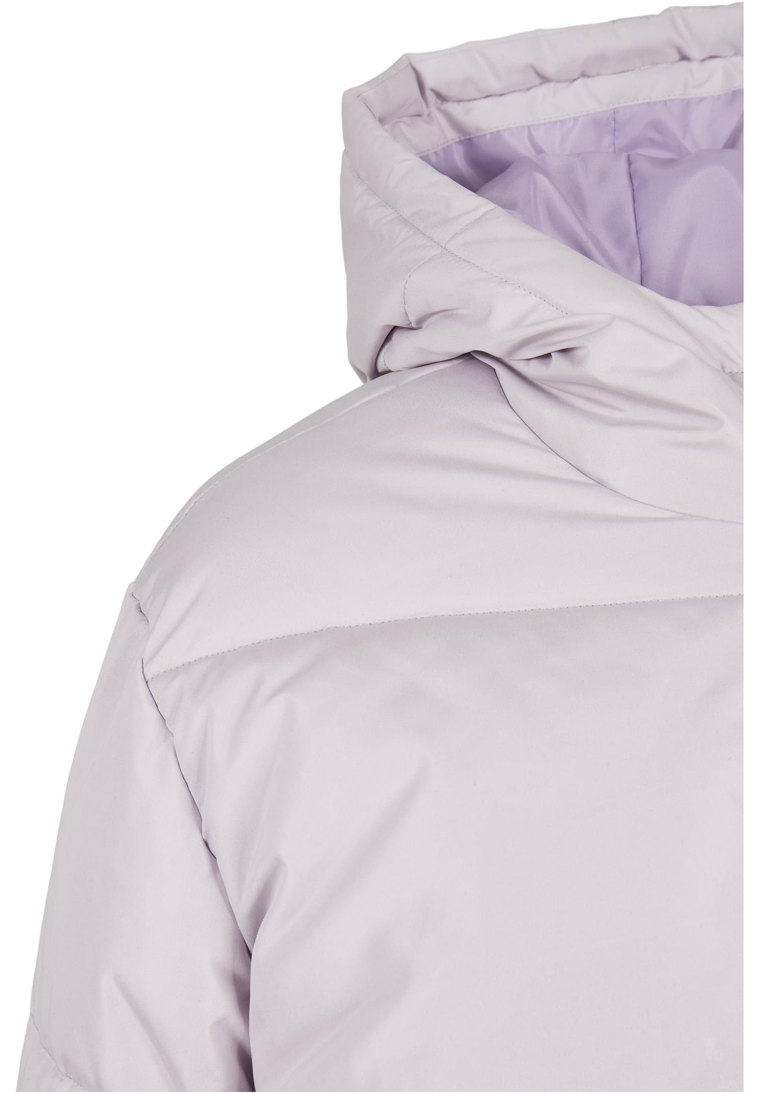 Ladies Puffer Pull Over Jacket | softlilac