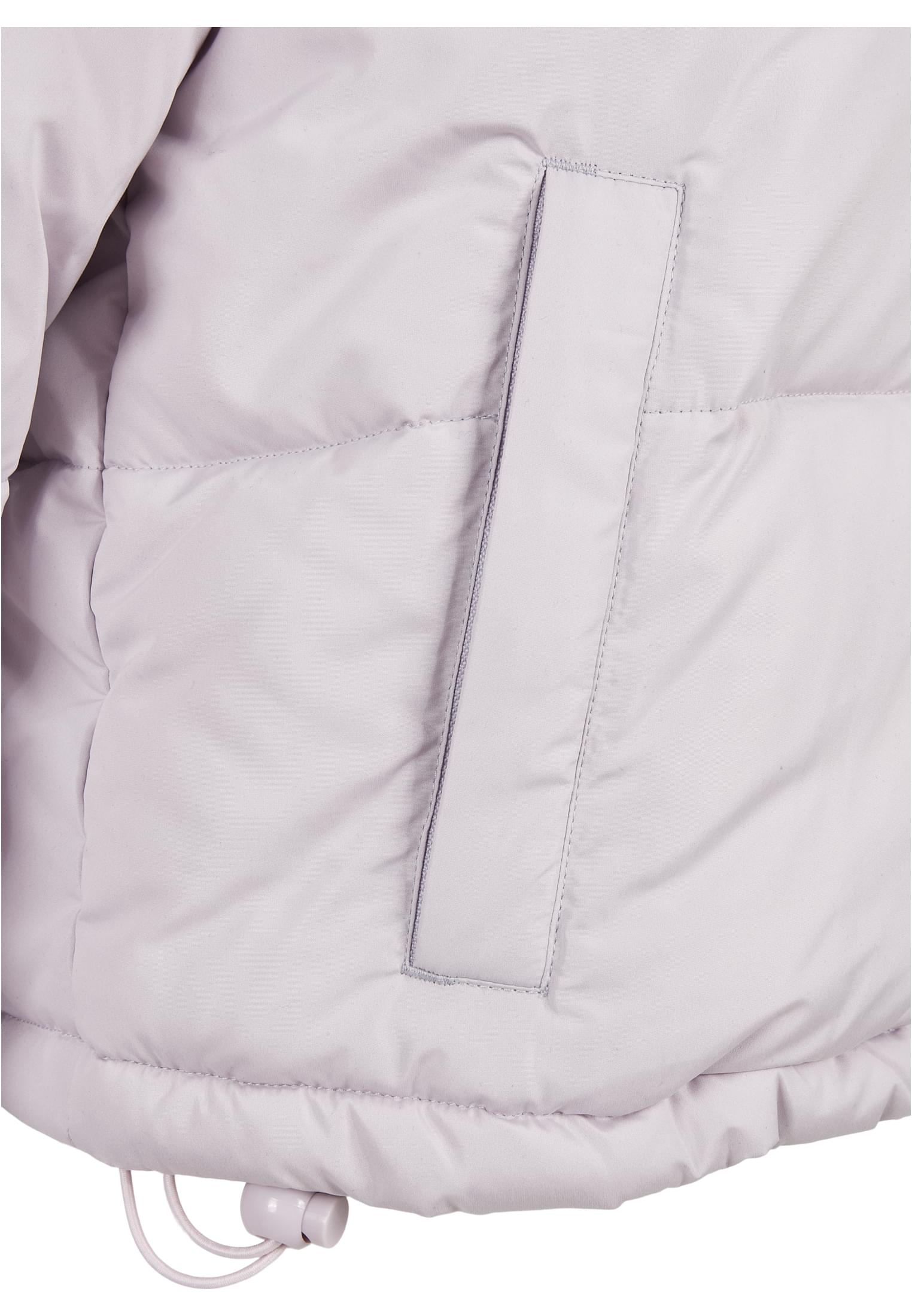 Ladies Puffer Pull Over Jacket | softlilac