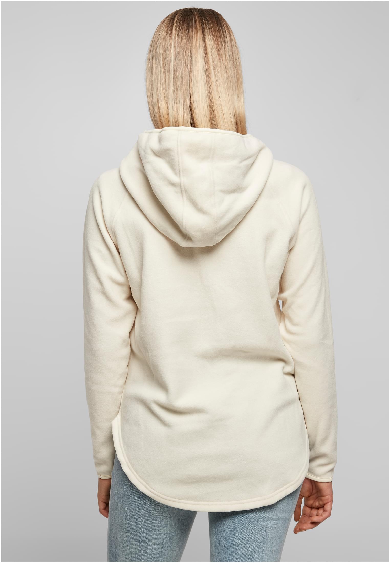 Ladies Polar Fleece Pull Over Hoody | whitesand