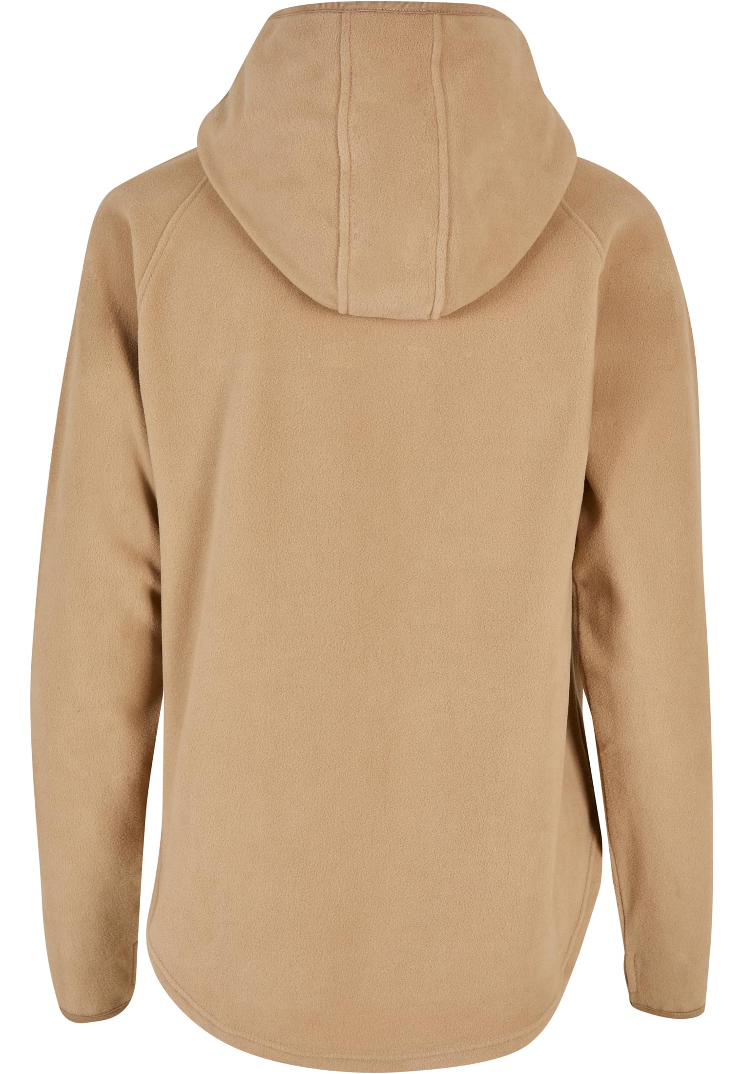 Ladies Polar Fleece Pull Over Hoody | unionbeige