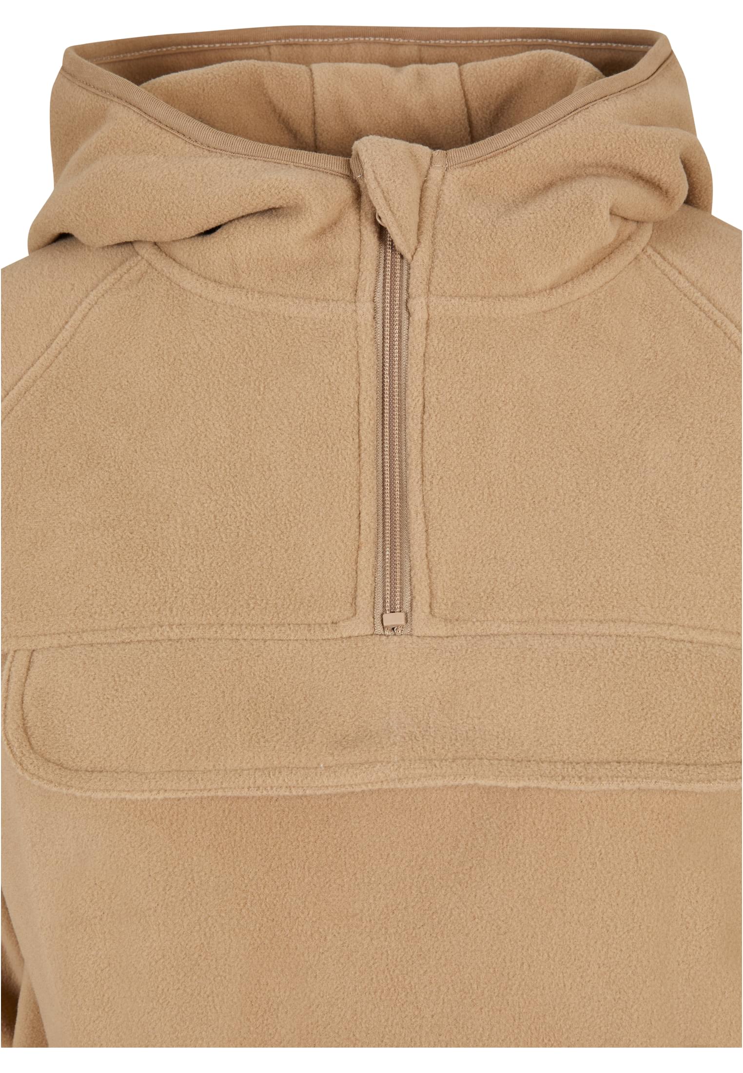 Ladies Polar Fleece Pull Over Hoody | unionbeige