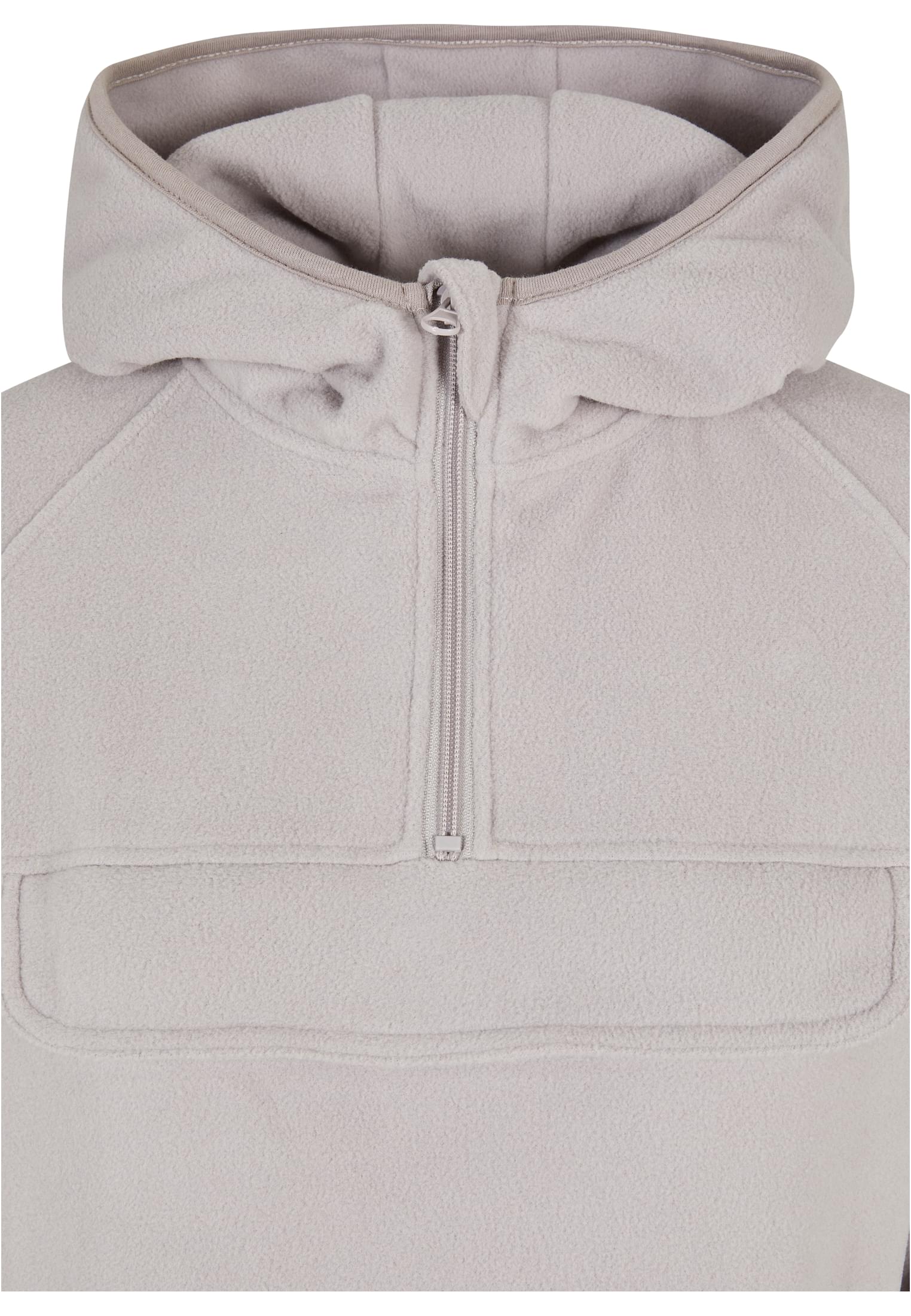 Ladies Polar Fleece Pull Over Hoody | warmgrey