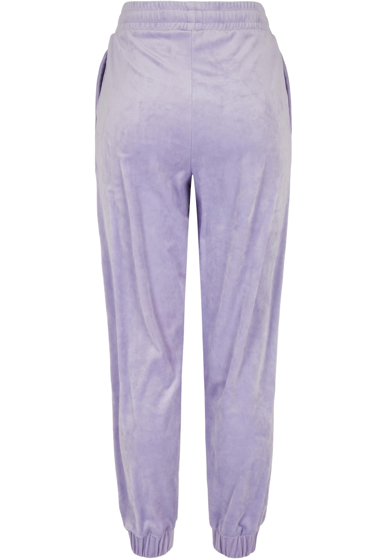 Ladies High Waist Ballon Velvet Sweat Pants | lavender