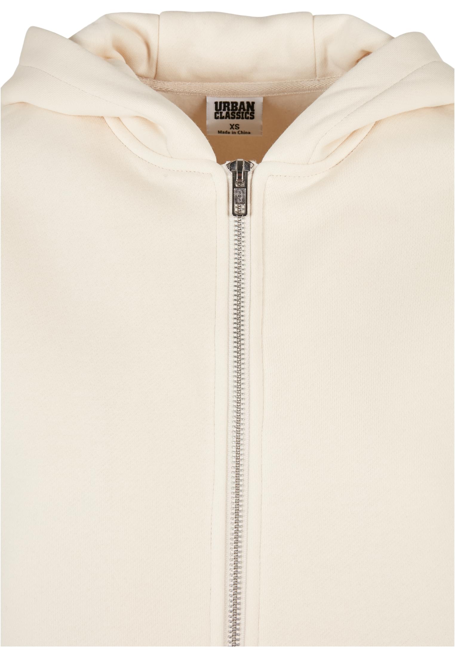 Ladies Short Oversized Zip Jacket | whitesand