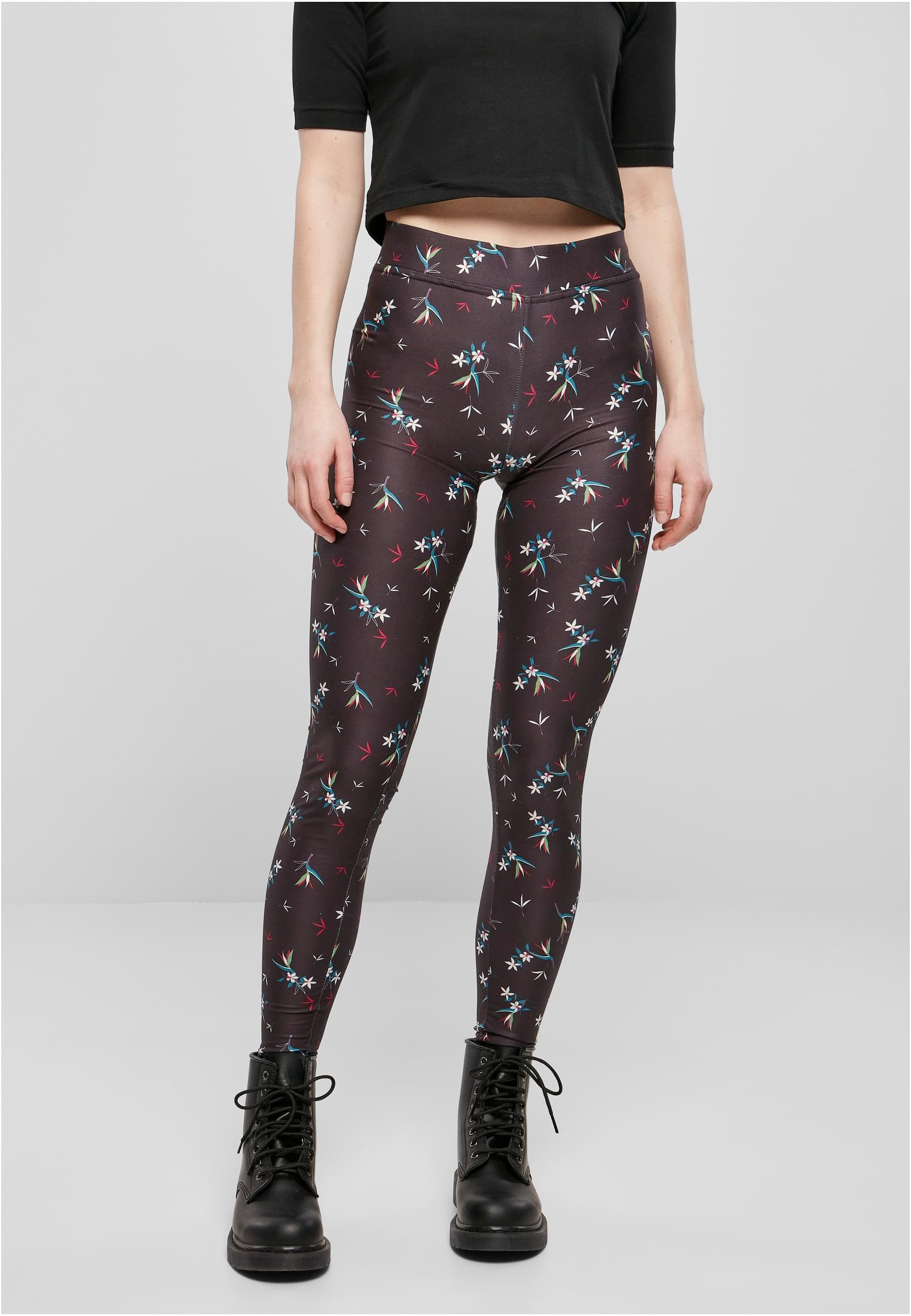 Ladies Soft AOP Leggings | blackfloret