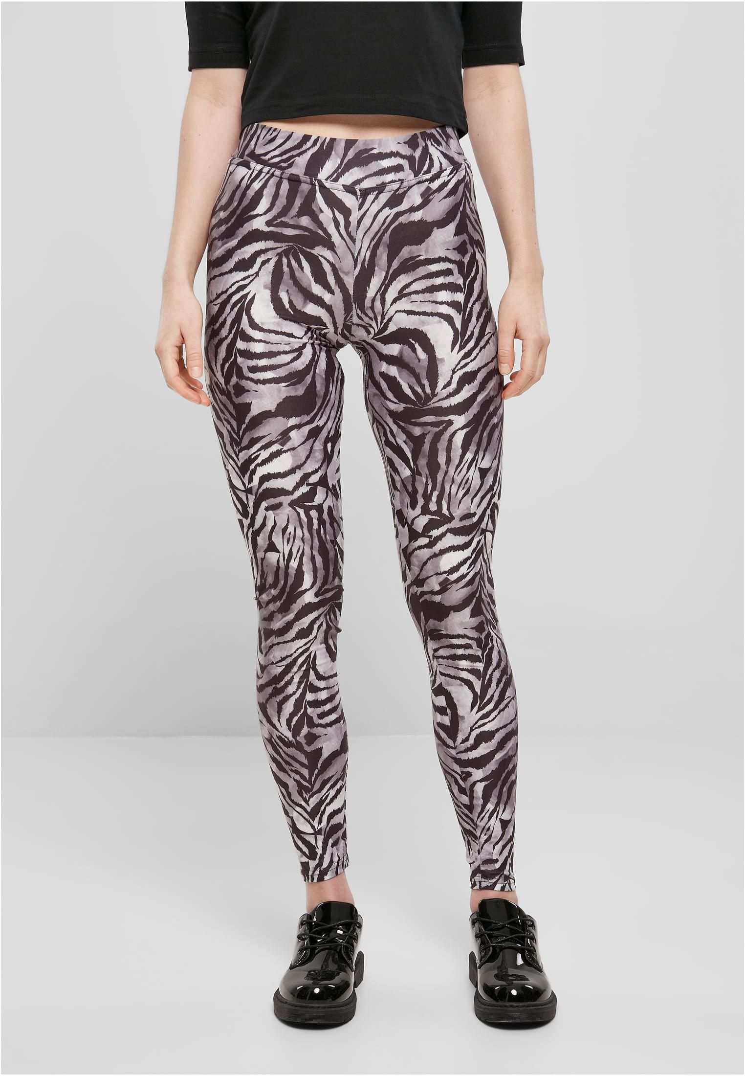 Ladies Soft AOP Leggings | blackzebra