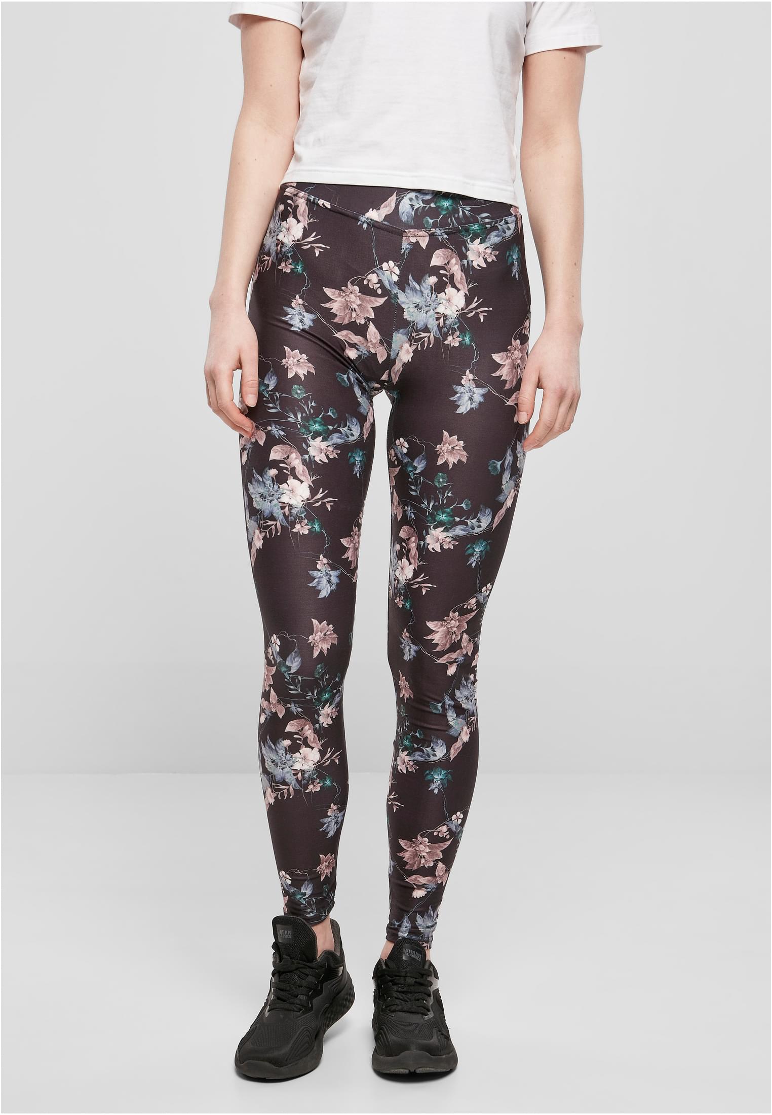 Ladies Soft AOP Leggings | blacksoftflower