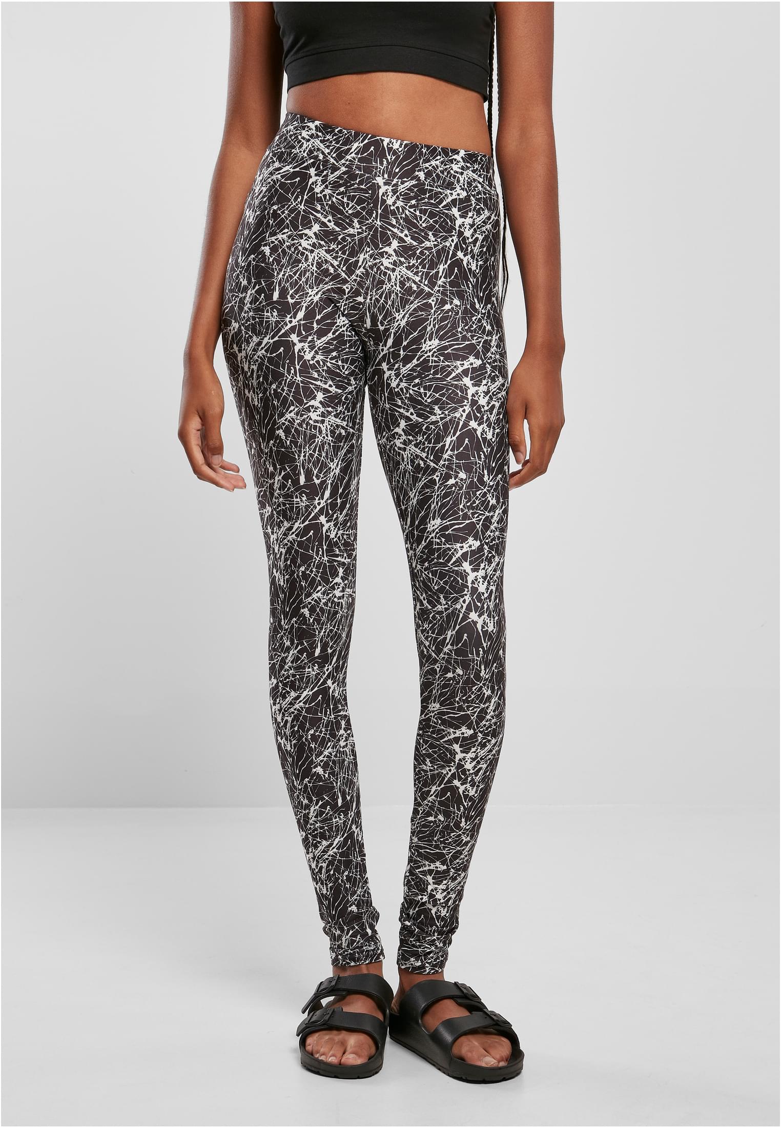 Ladies Soft AOP Leggings | blackpaint