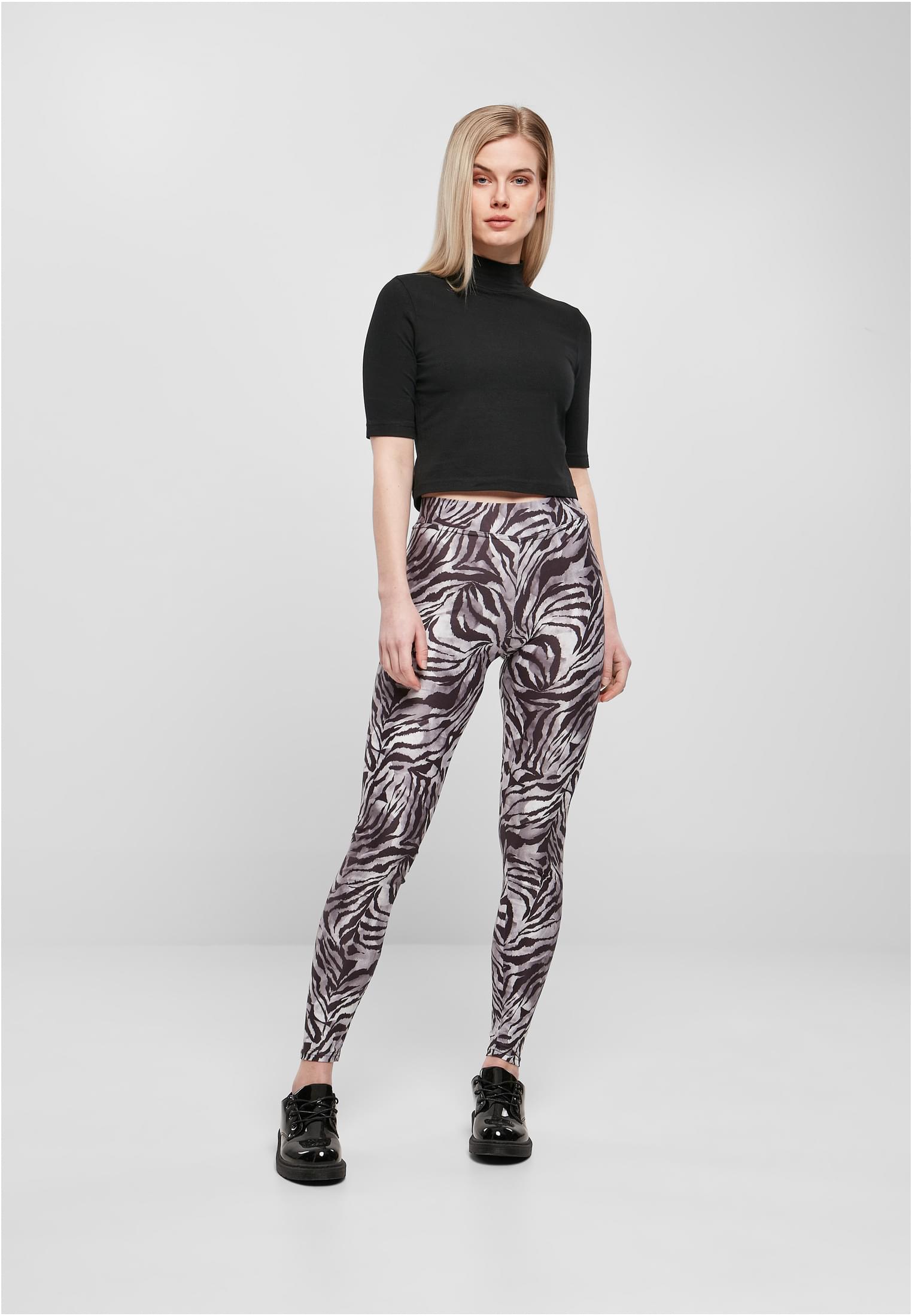 Ladies Soft AOP Leggings | blackzebra