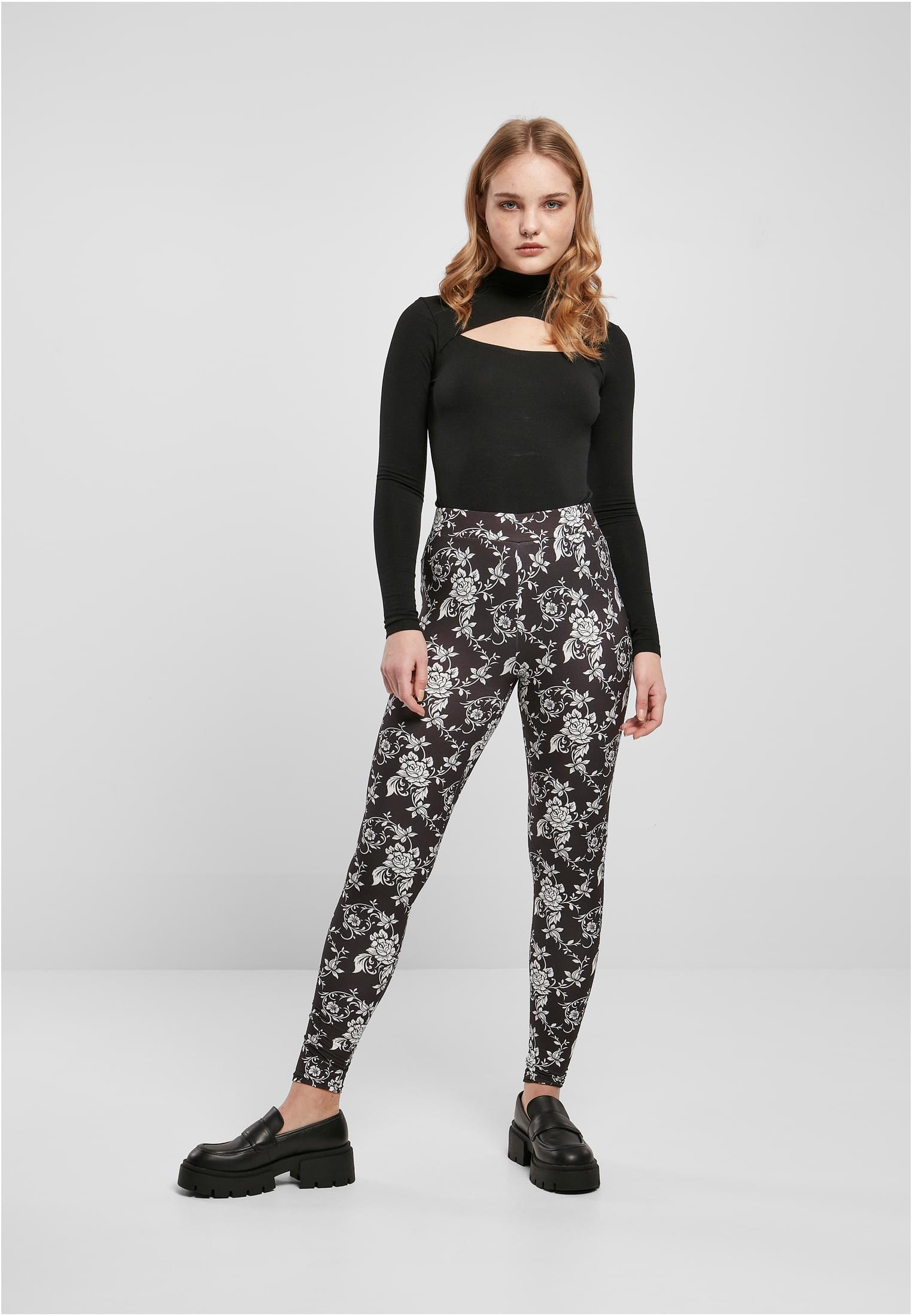 Ladies Soft AOP Leggings | blackrose