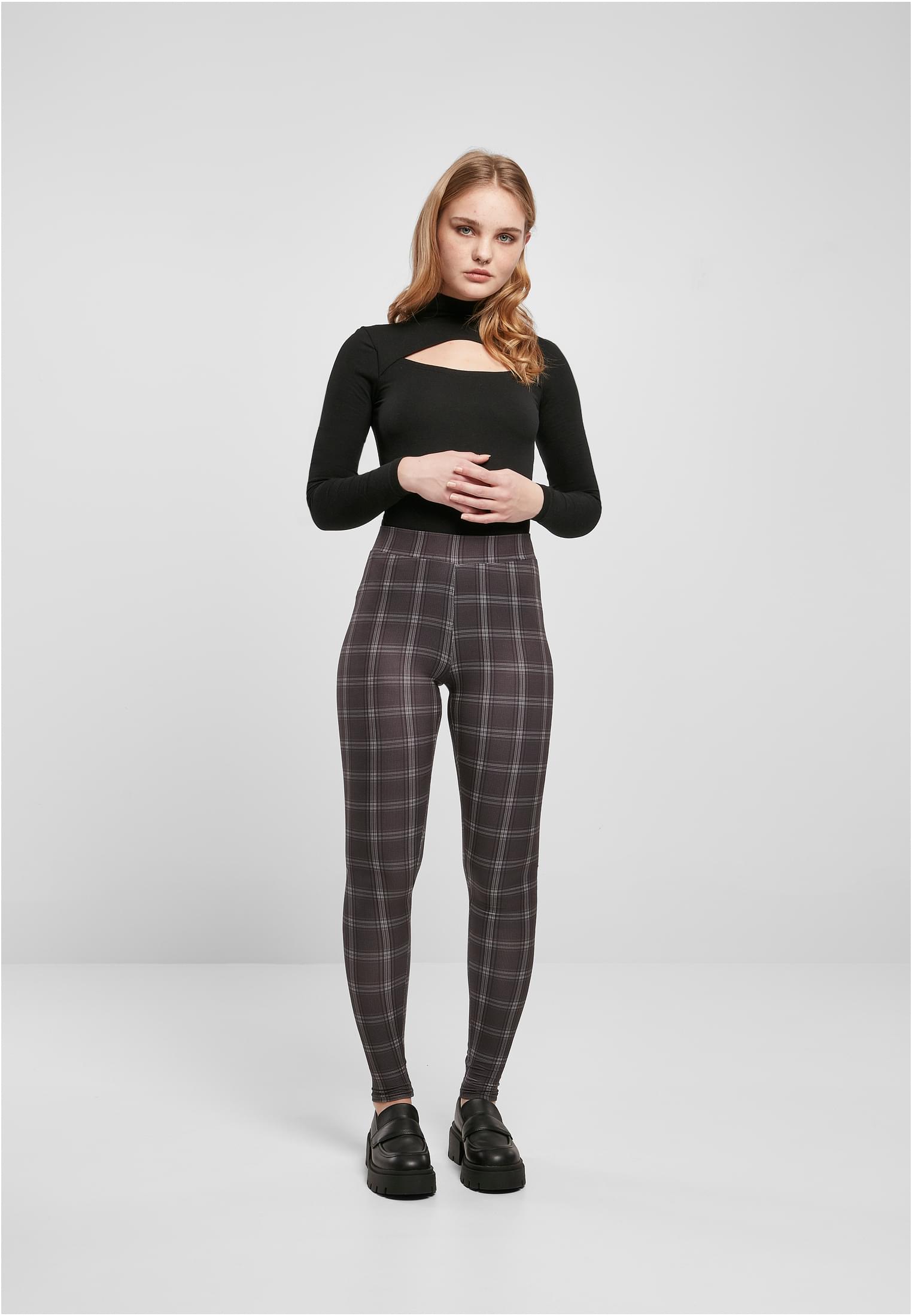 Ladies Soft AOP Leggings | blackcheck