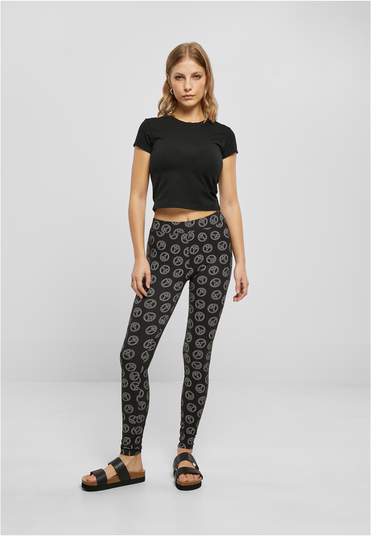 Ladies Soft AOP Leggings | blackpeace