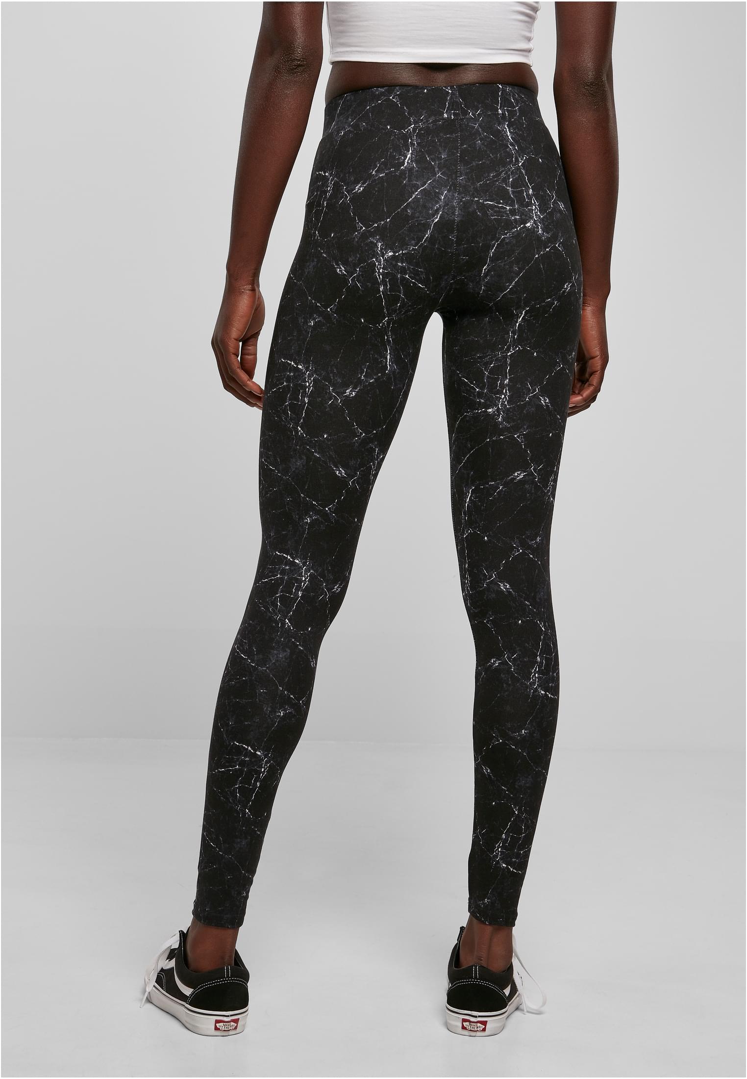 Ladies Soft AOP Leggings | blackmarble