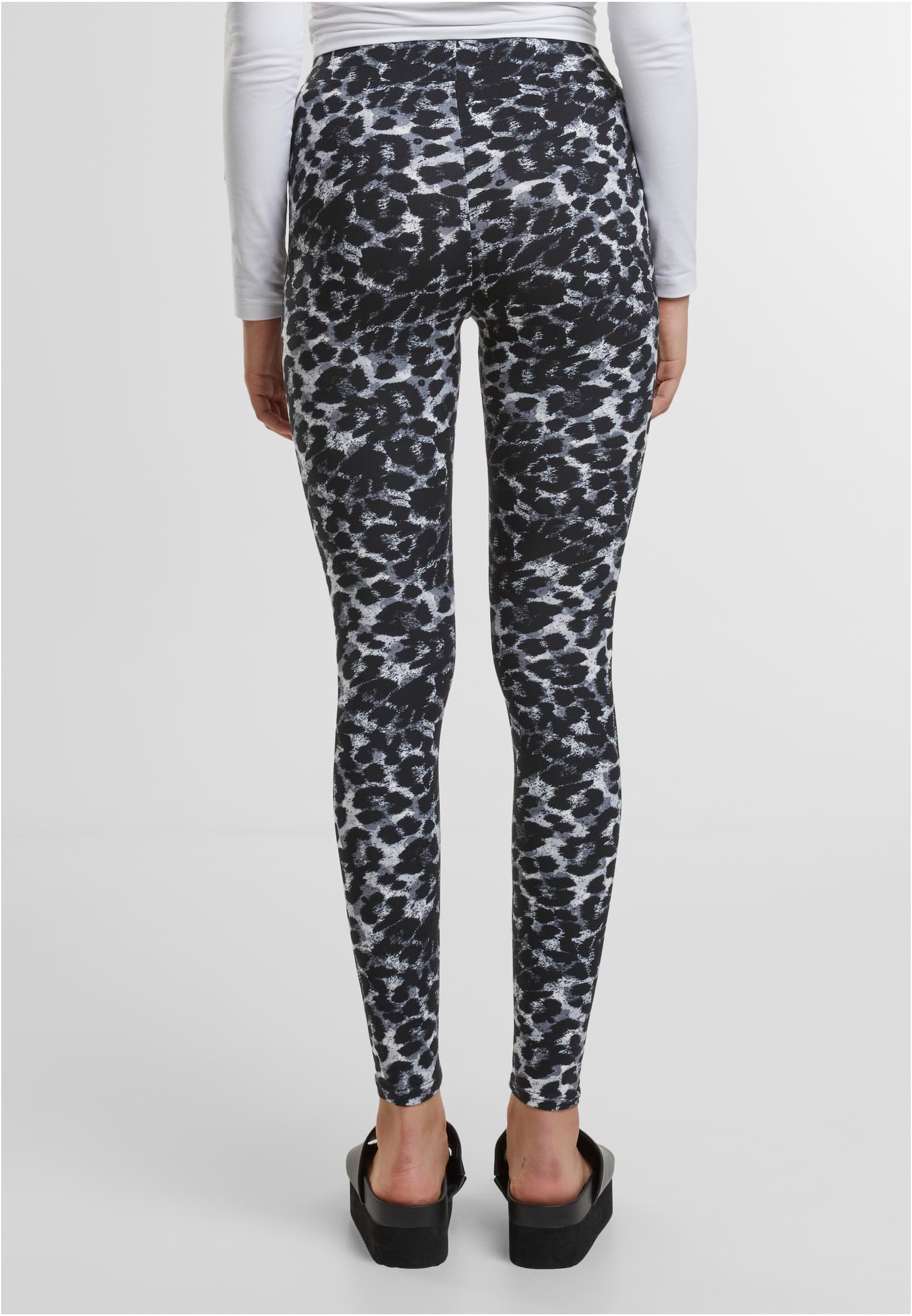 Ladies Soft AOP Leggings | blackleo