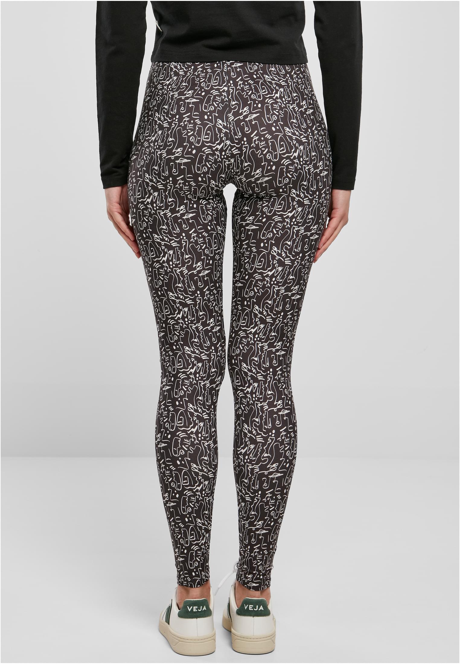 Ladies Soft AOP Leggings | blackline